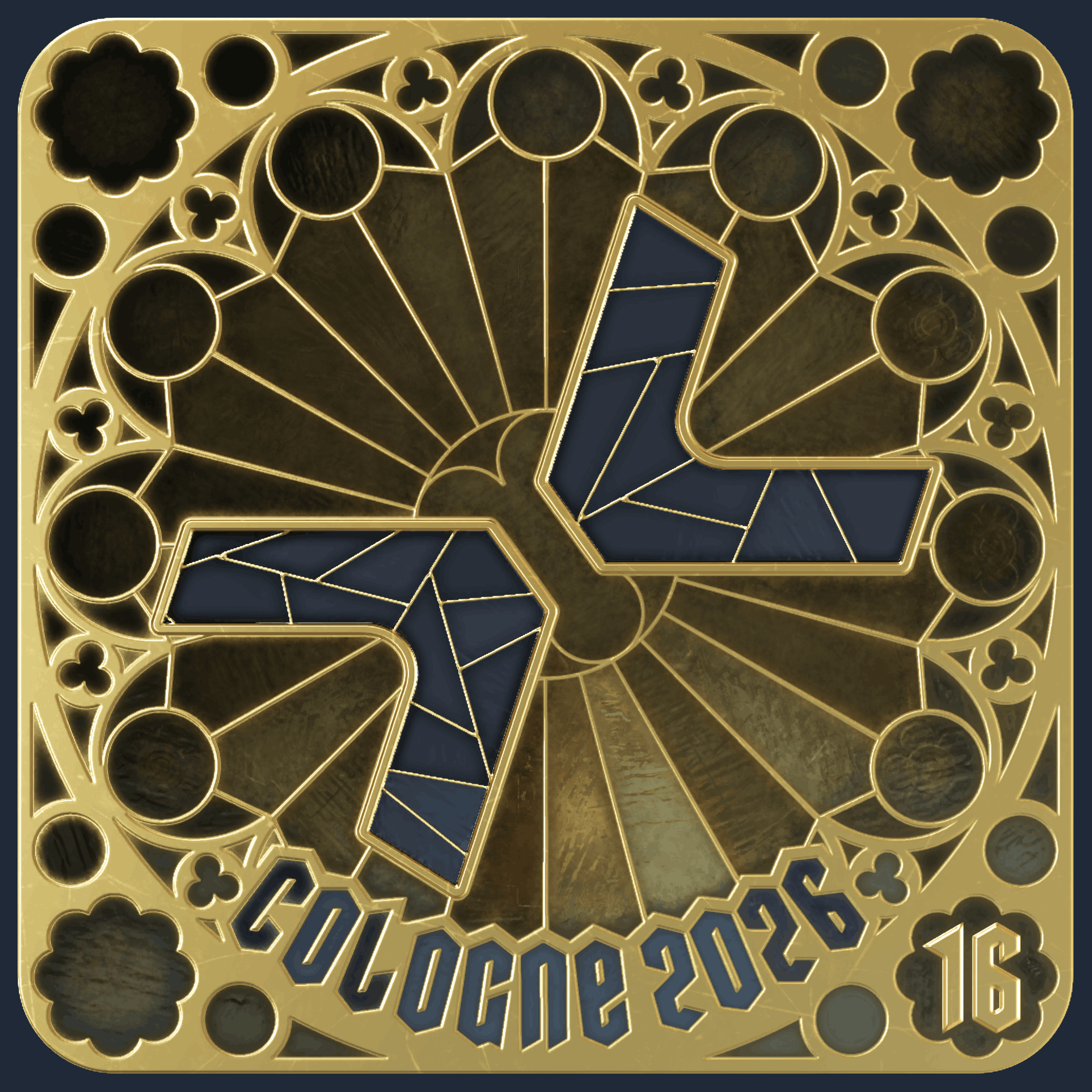 Sticker | PARIVISION (Gold, Ranked) | Cologne 2026 Image