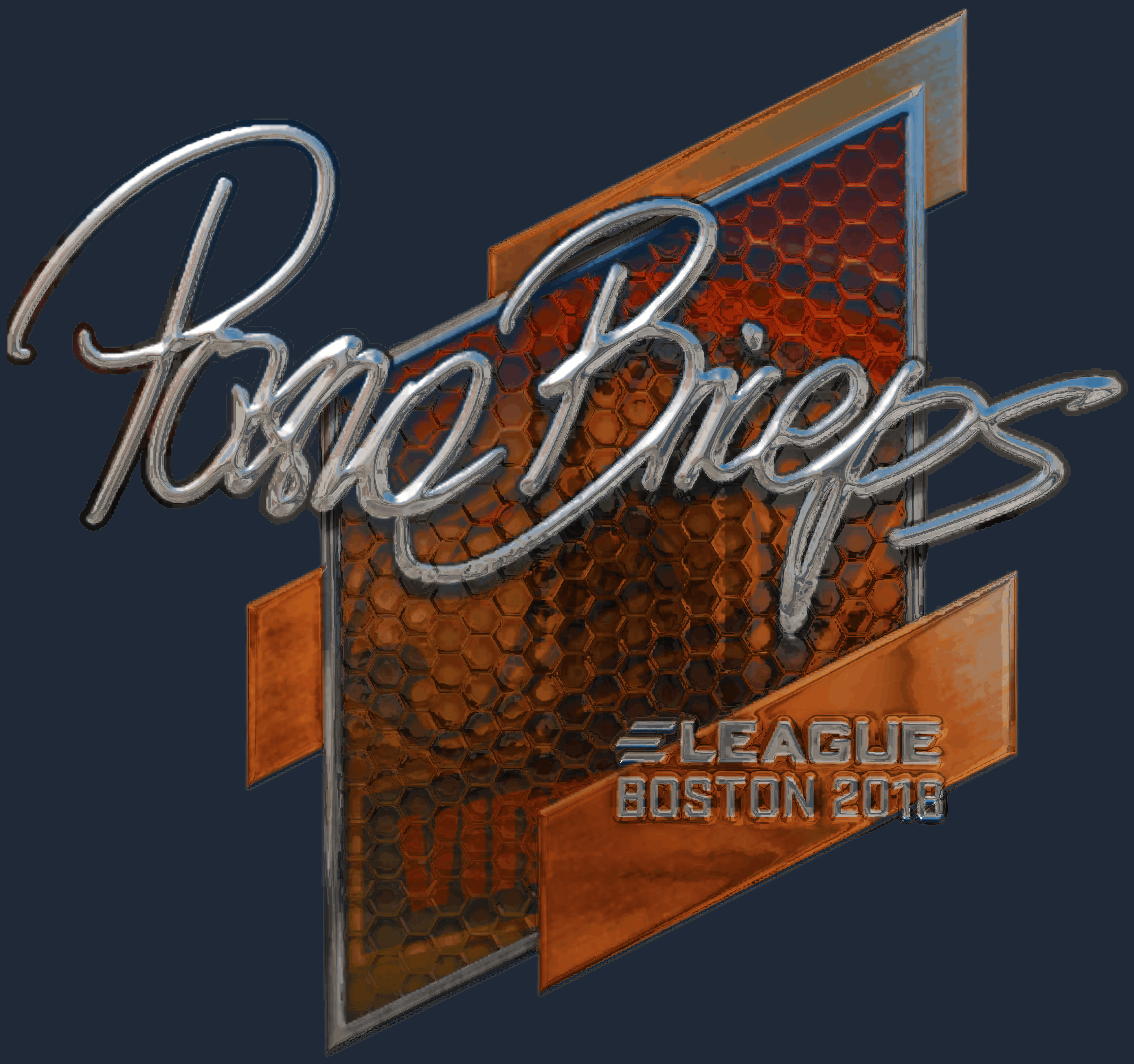 Sticker | pashaBiceps (Foil) | Boston 2018 Image