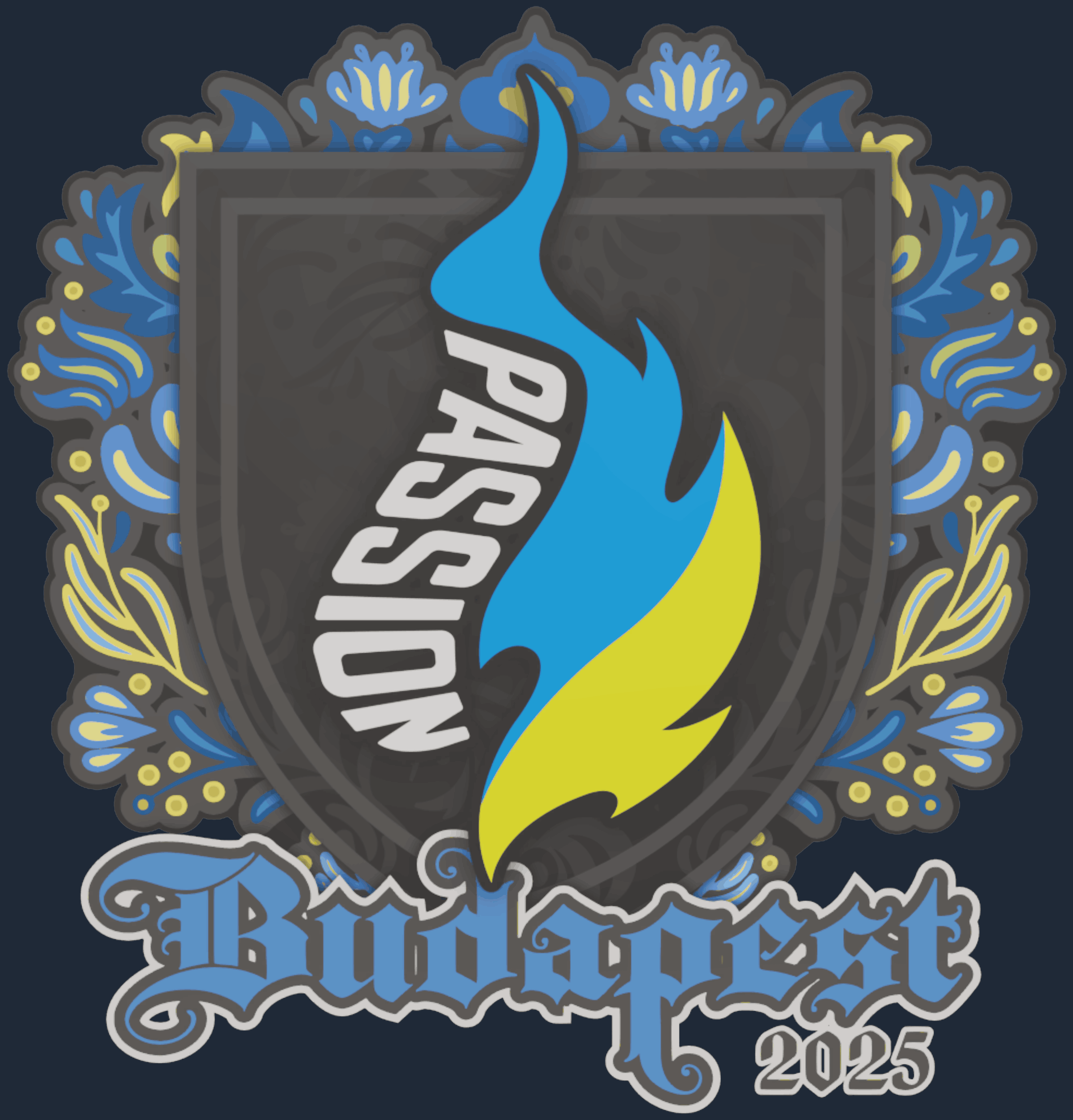 Sticker | Passion UA | Budapest 2025 Image