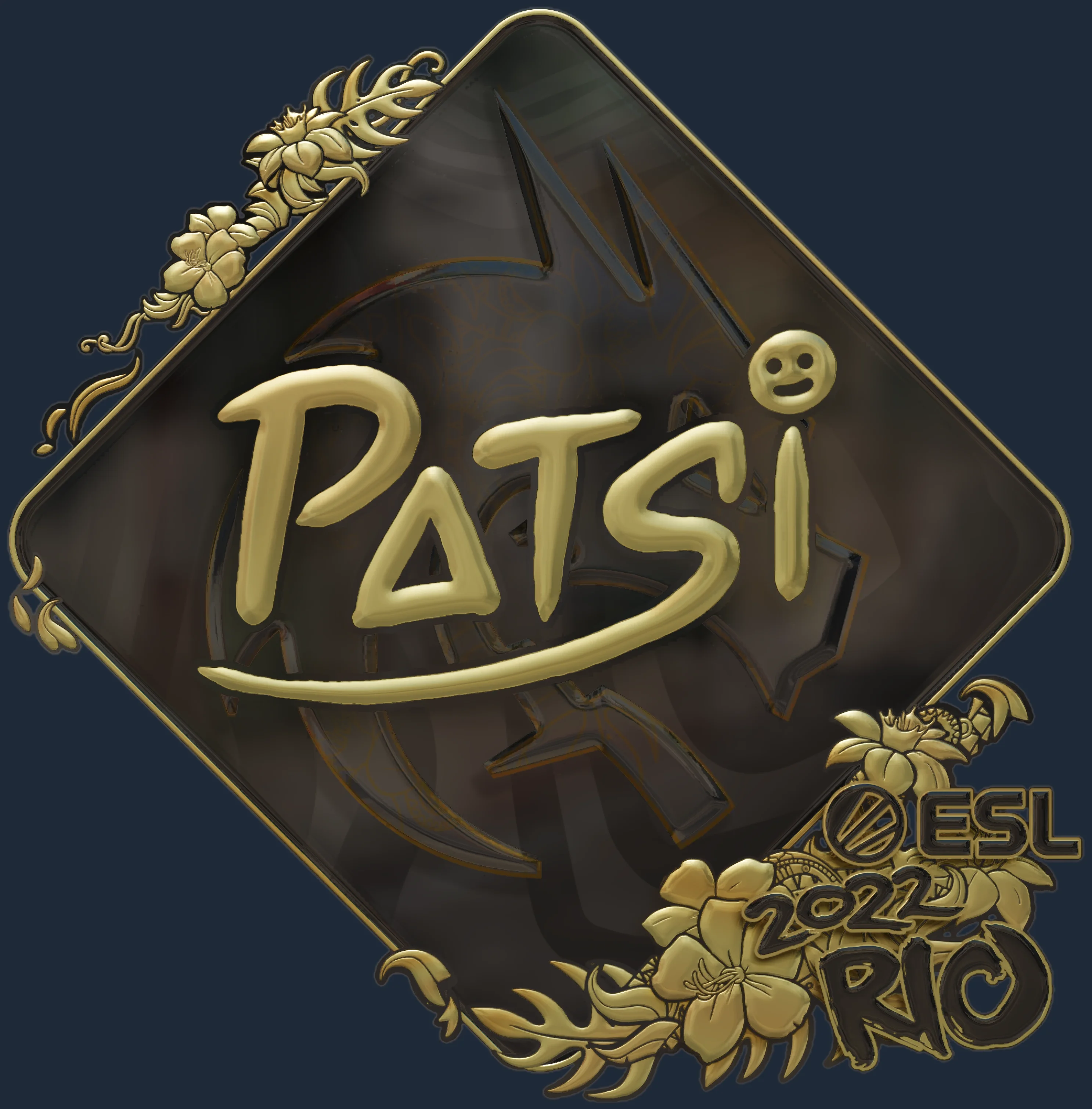 Sticker | Patsi (Gold) | Rio 2022 Image