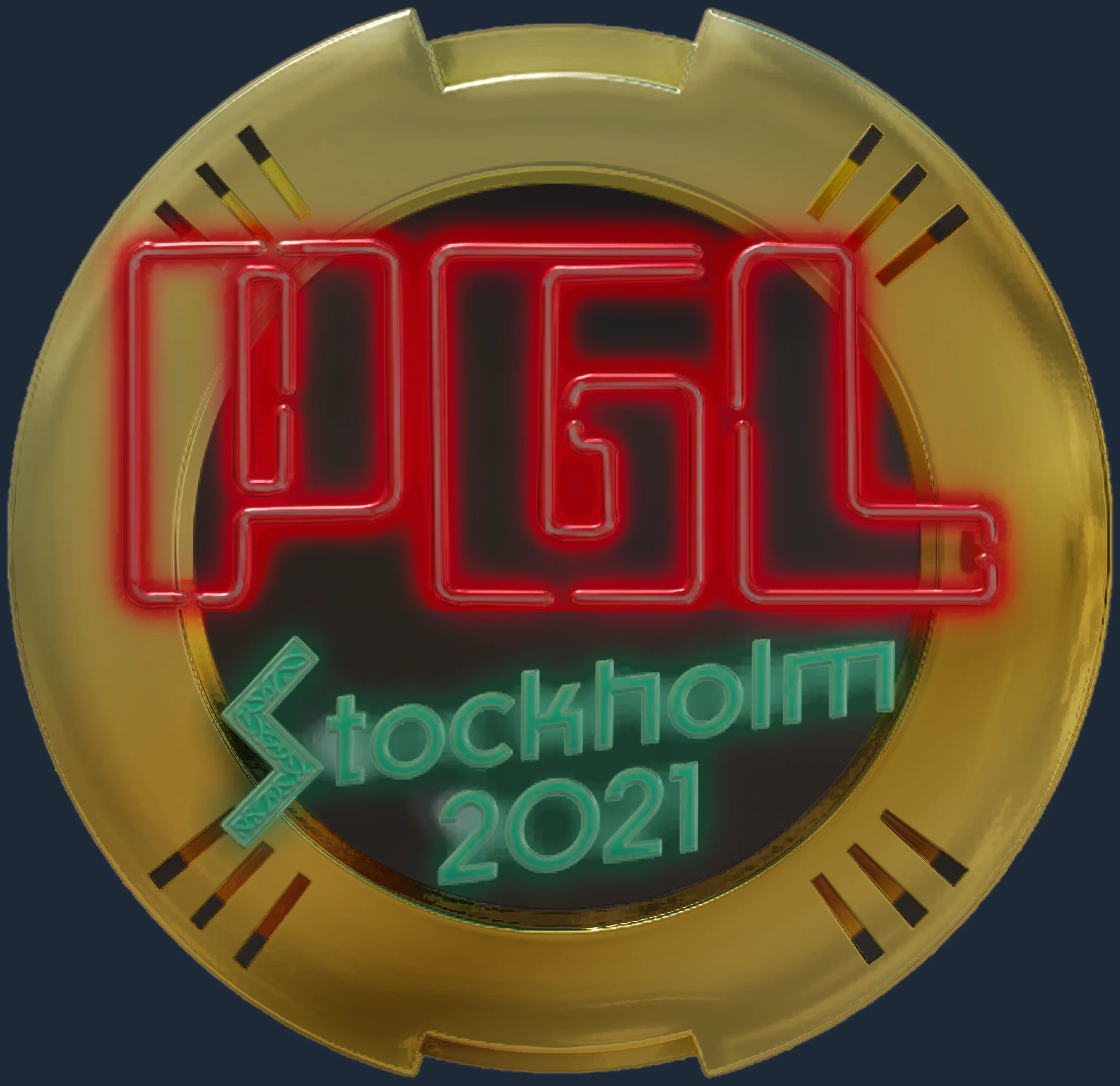 Sticker | PGL (Gold) | Stockholm 2021 Image