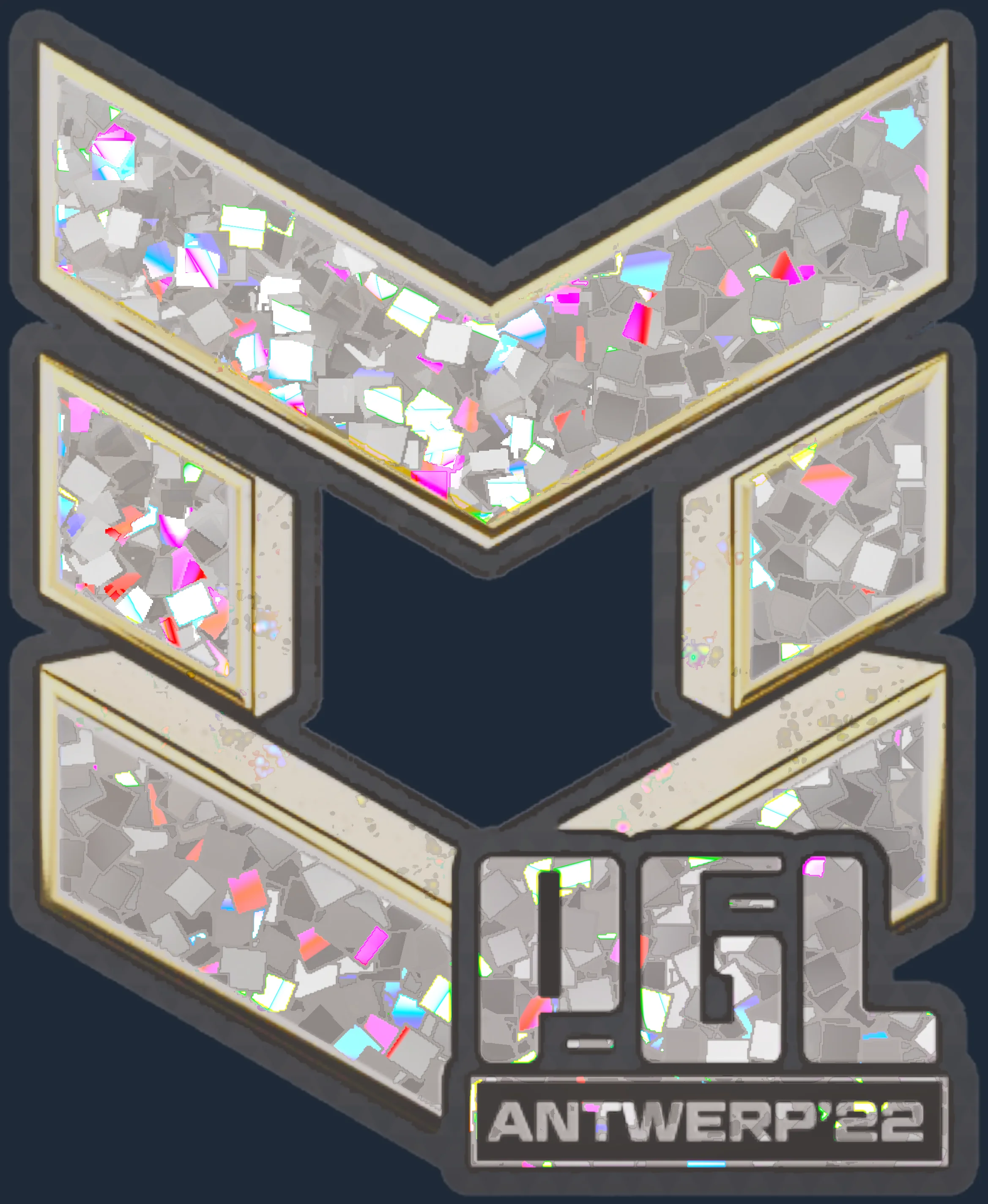 Sticker | PGL (Glitter) | Antwerp 2022 Image