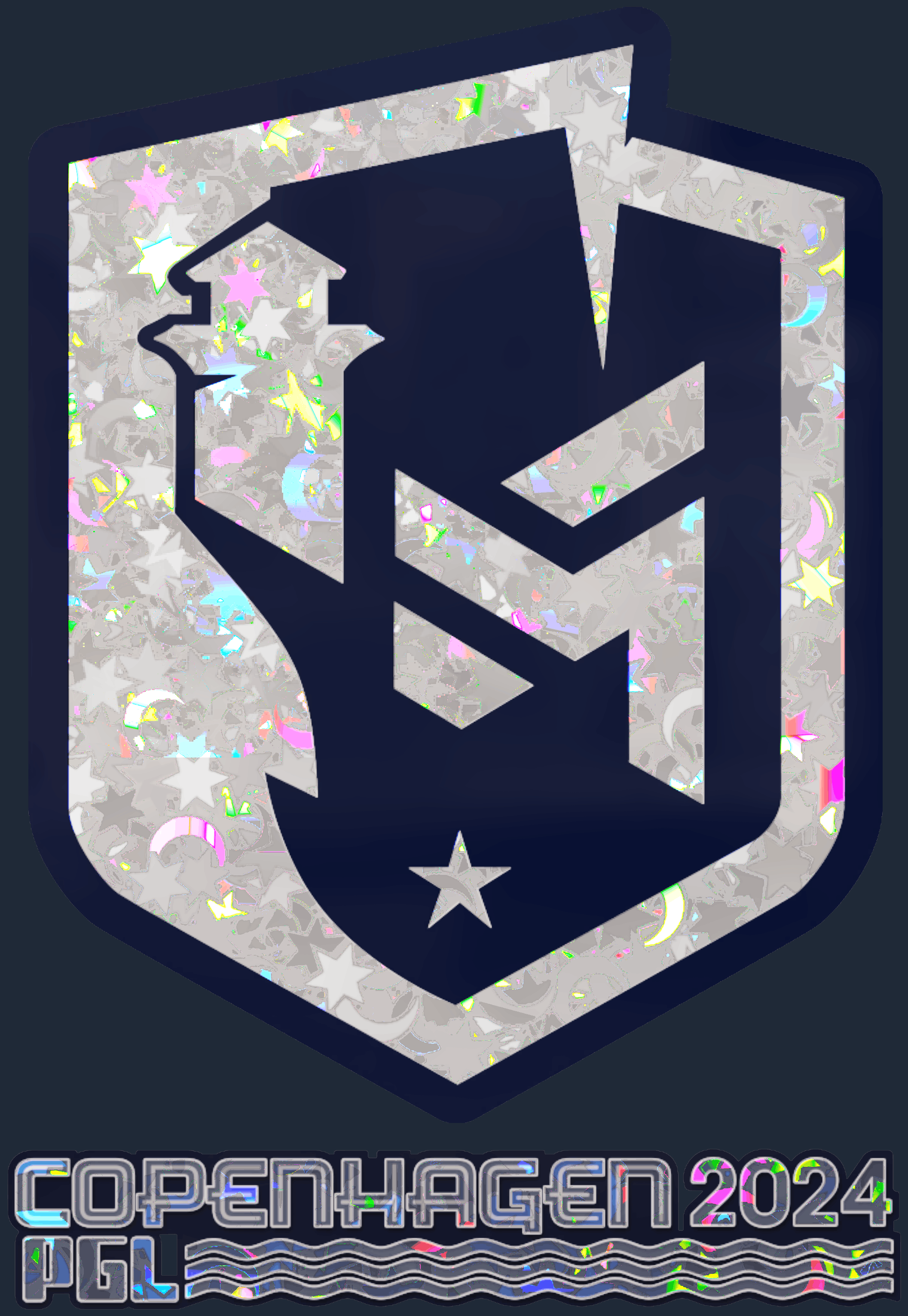 Sticker | PGL (Glitter) | Copenhagen 2024 Image