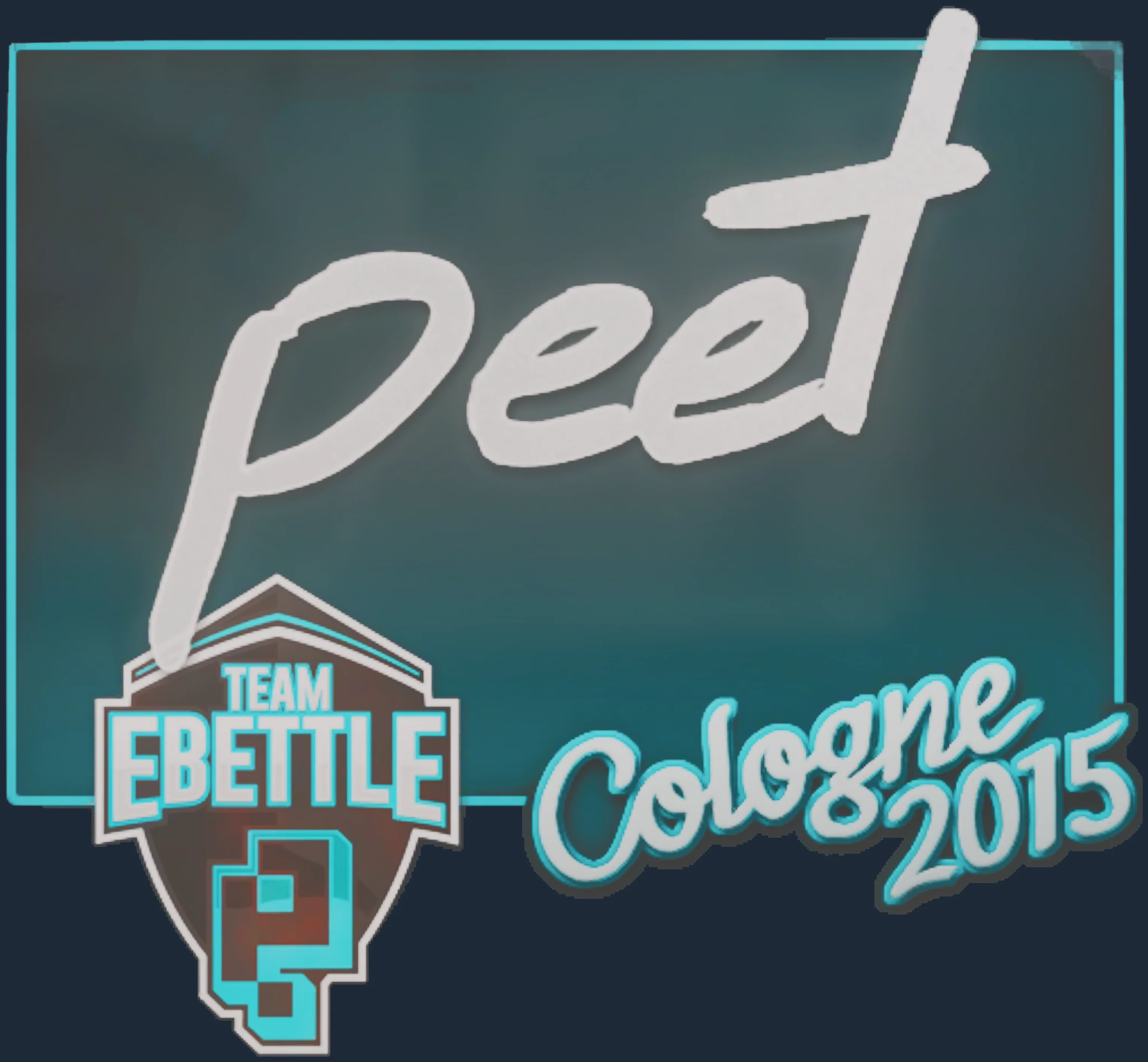 Sticker | peet | Cologne 2015 Image