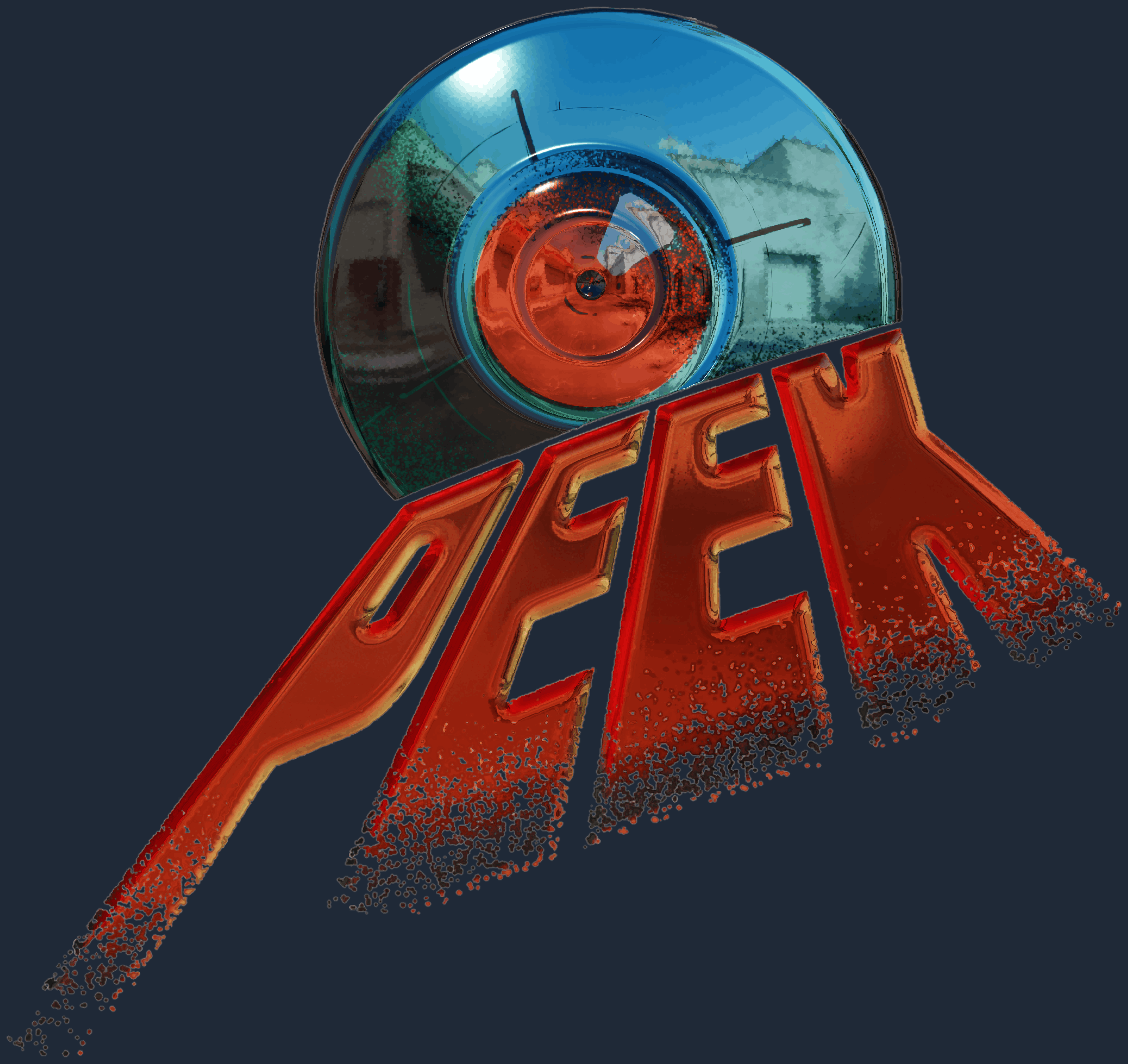 Sticker | Peek Me (Foil) Image