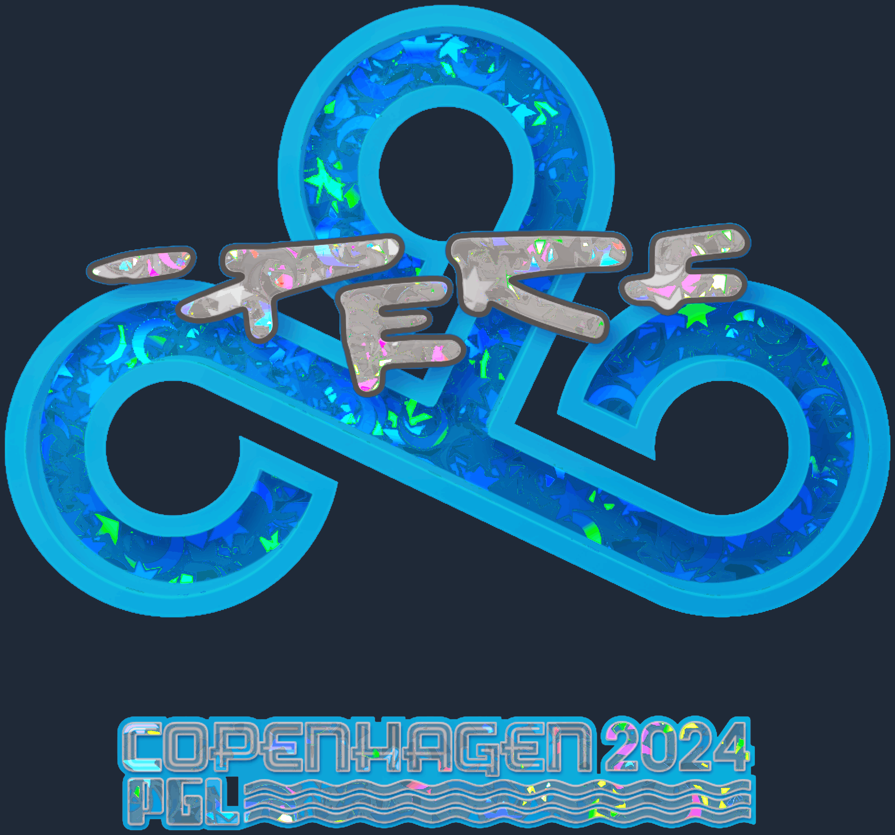 Sticker | Perfecto (Glitter) | Copenhagen 2024 Image