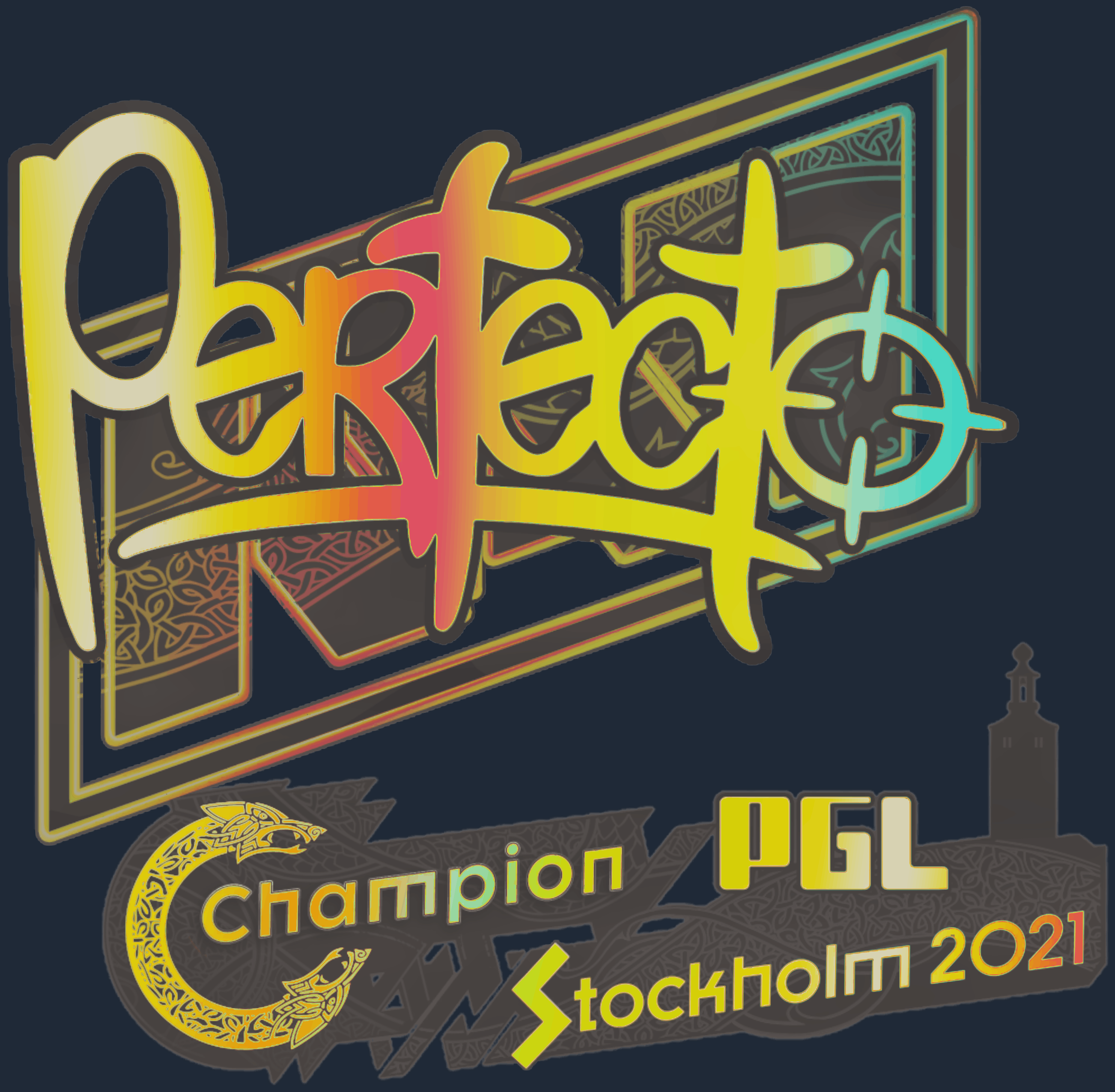 Sticker | Perfecto (Holo) | Stockholm 2021 Image