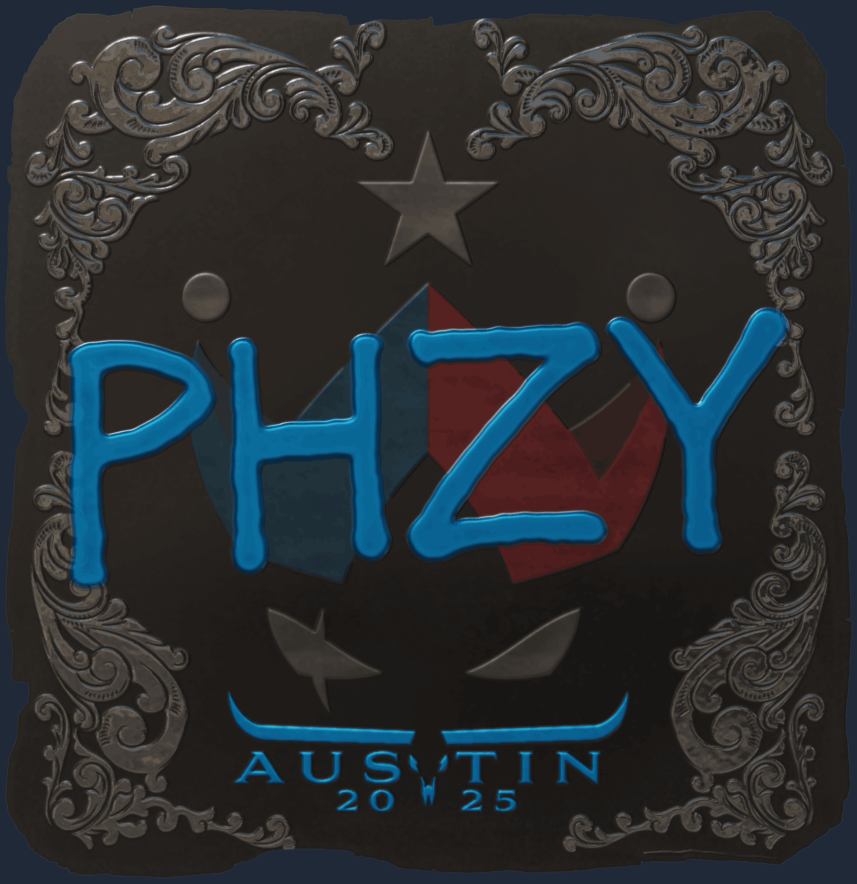 Sticker | phzy (Foil) | Austin 2025 Image
