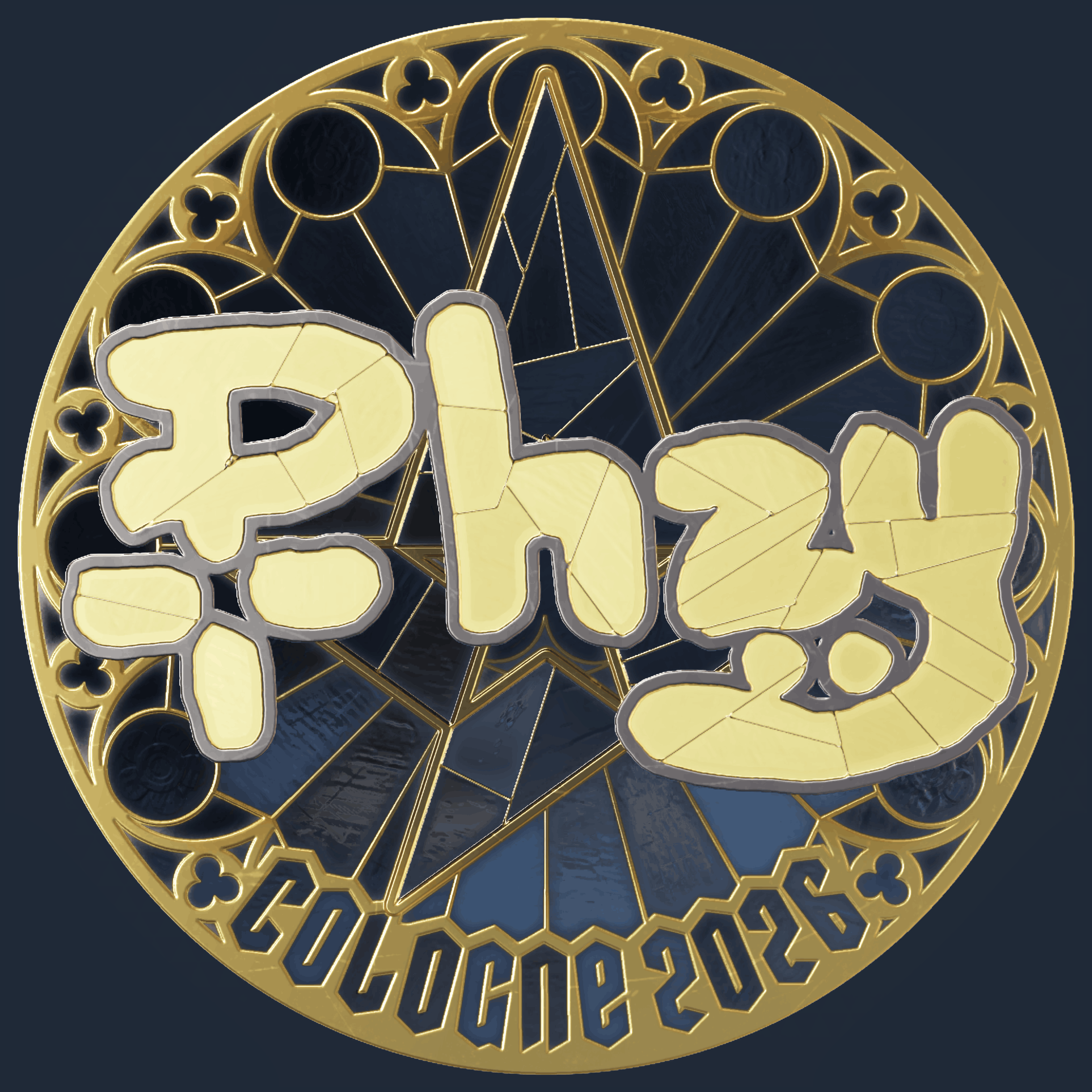 Sticker | phzy (Gold) | Cologne 2026 Image