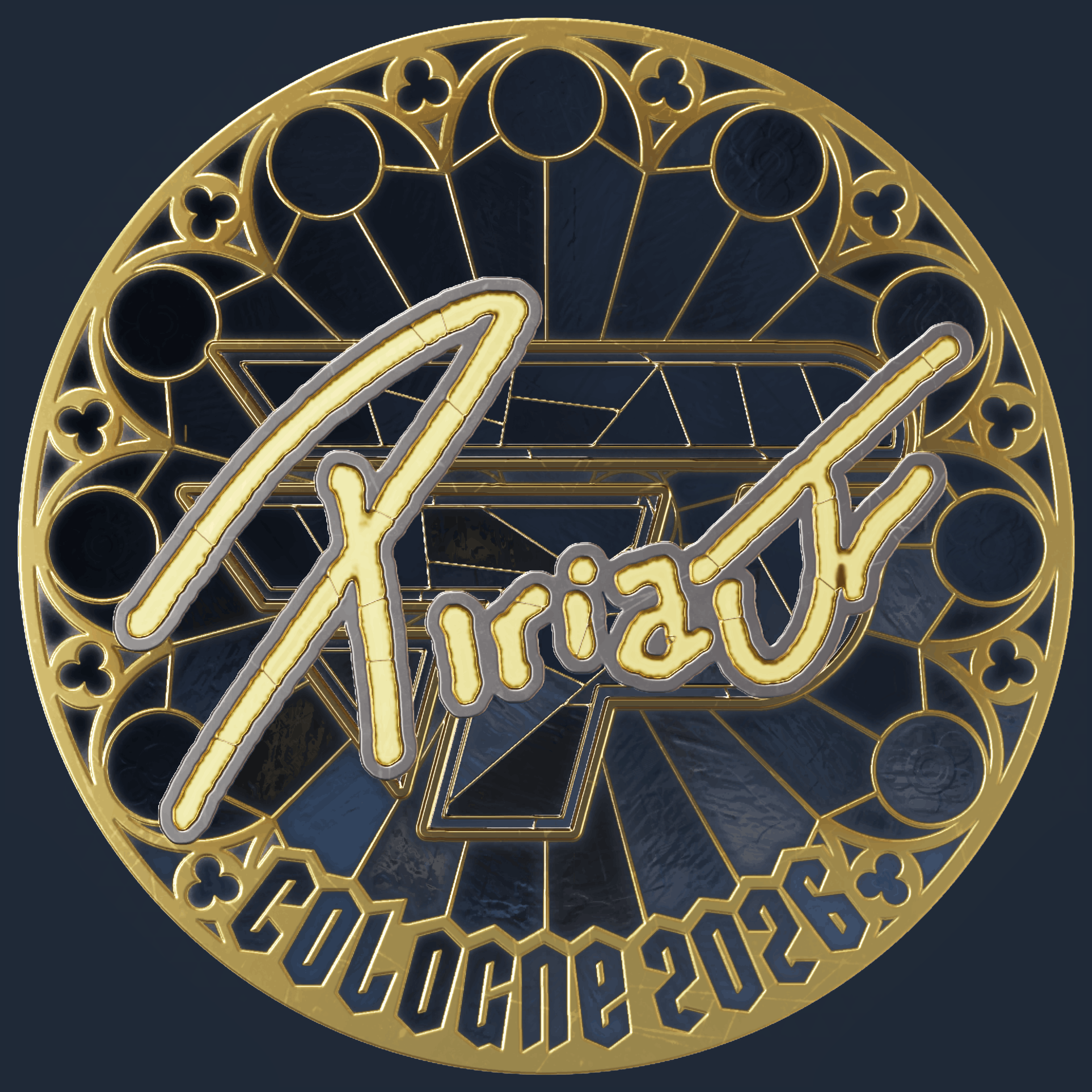 Sticker | piriajr (Gold) | Cologne 2026 Image