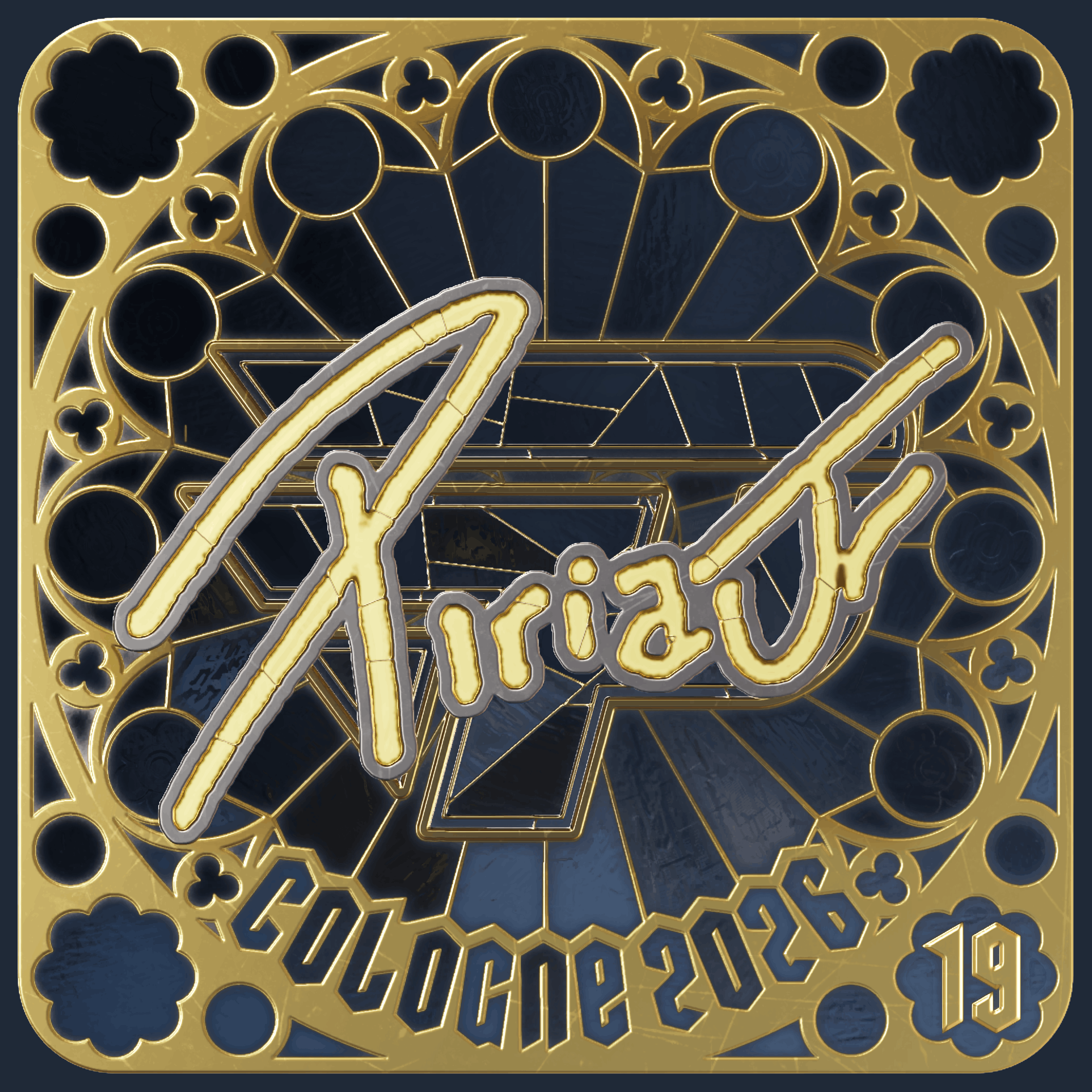 Sticker | piriajr (Gold, Ranked) | Cologne 2026 Image