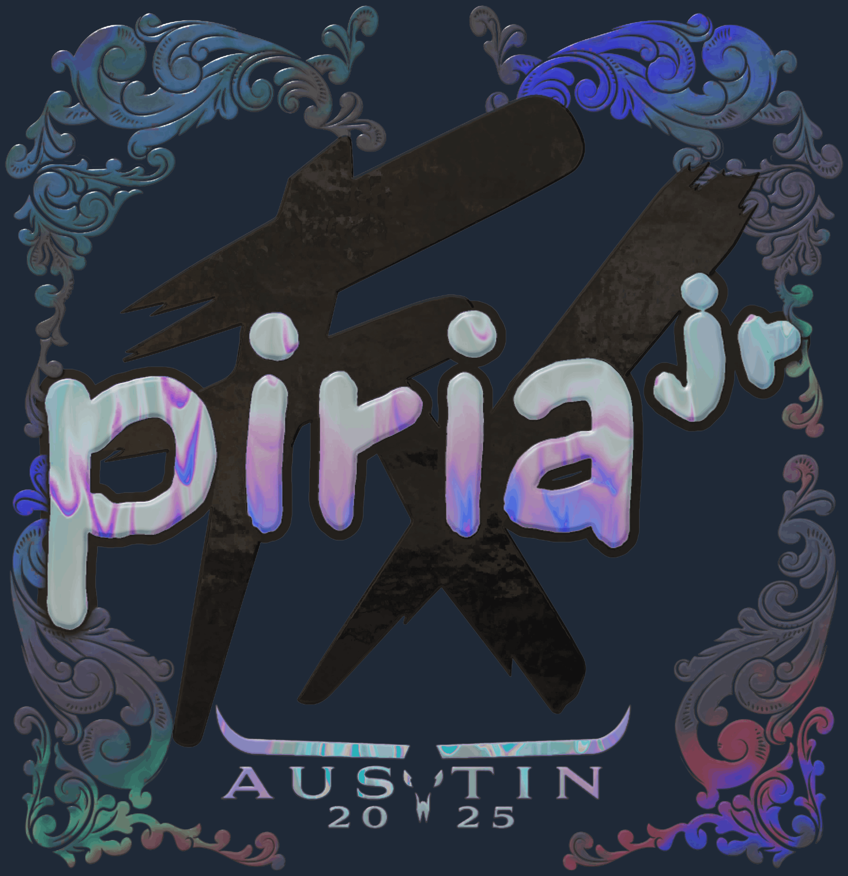 Sticker | piriajr (Holo) | Austin 2025 Image