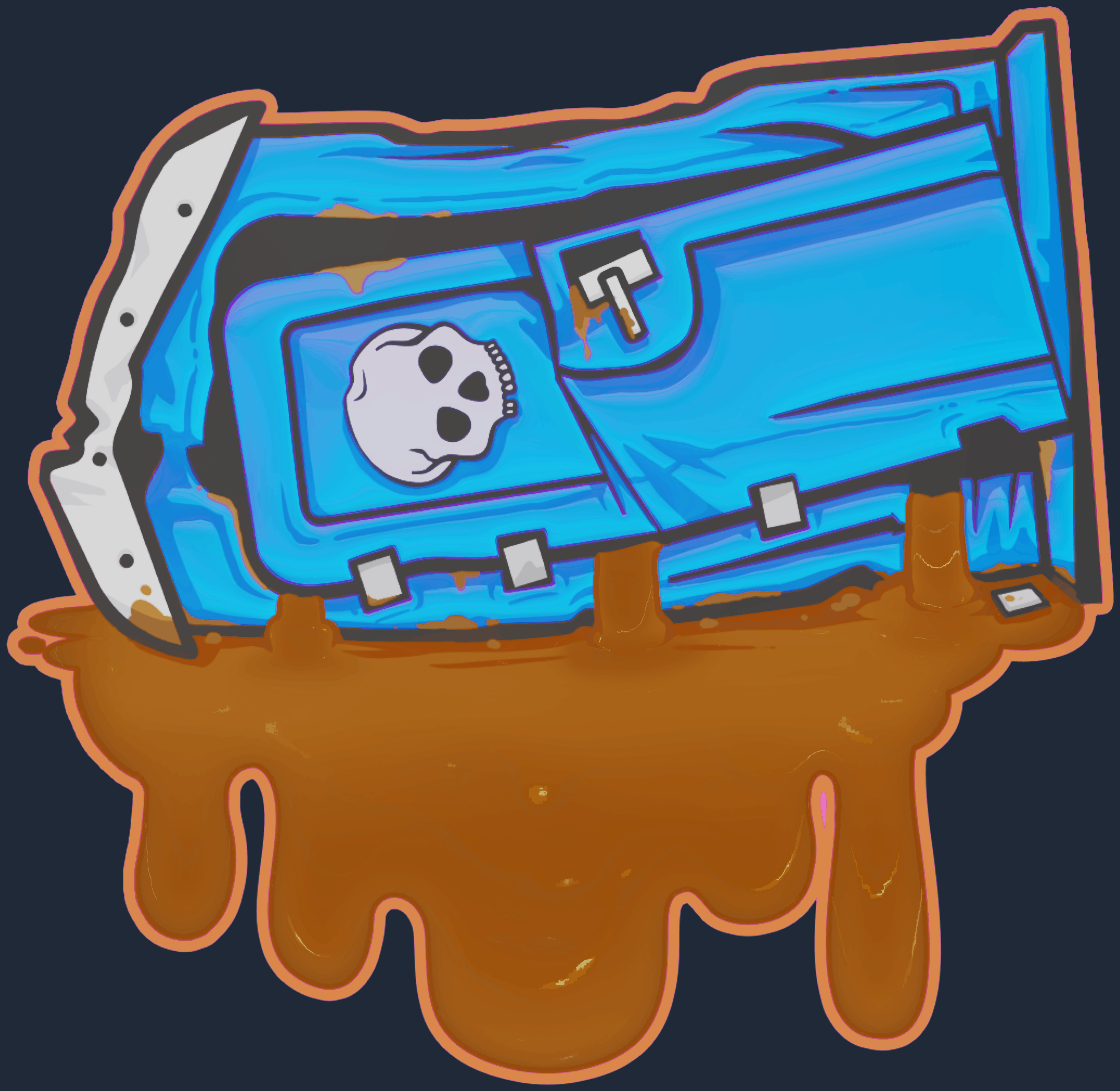 Sticker | Poo Cocktail Supreme (Lenticular) Image