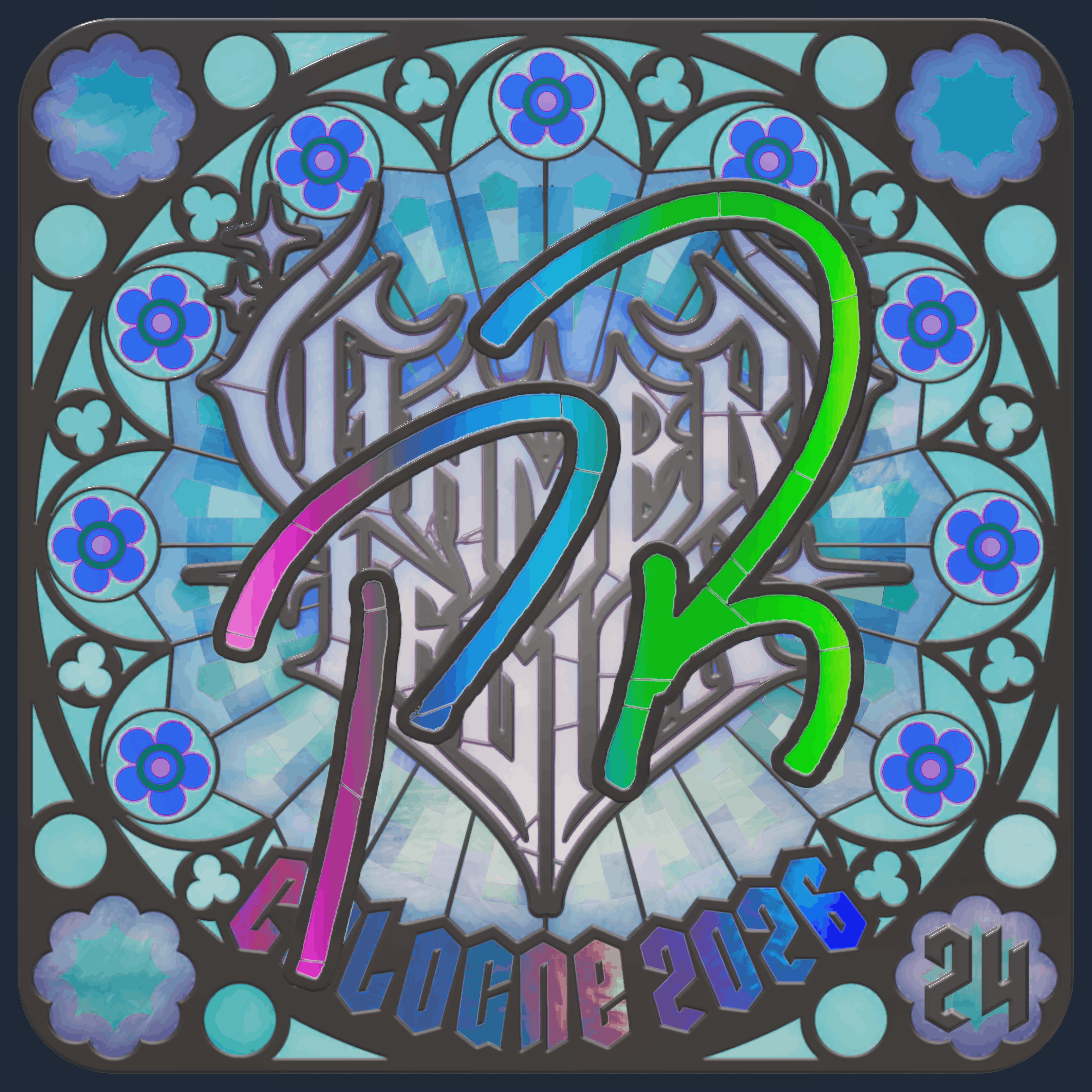 Sticker | PR (Holo, Ranked) | Cologne 2026 Image