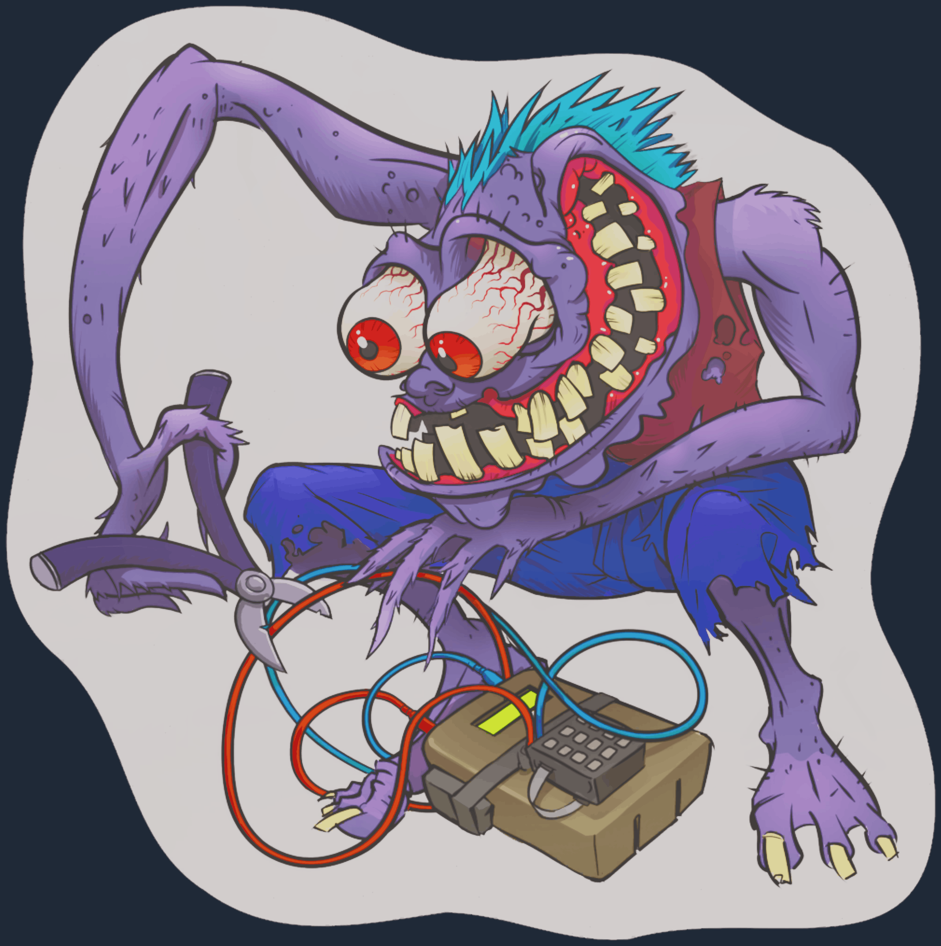 Sticker | Purple Bombster Image