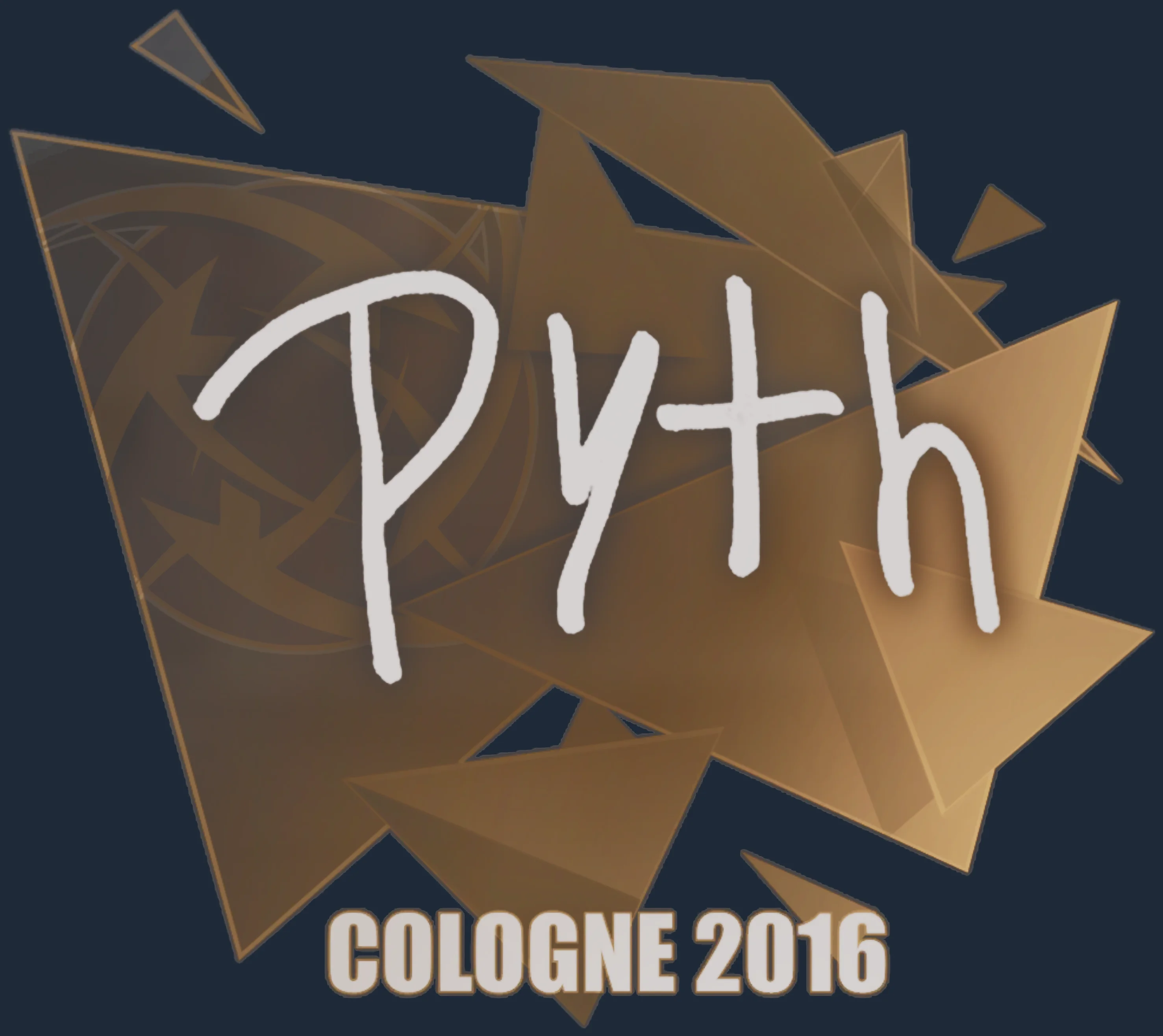 Sticker | pyth | Cologne 2016 Image