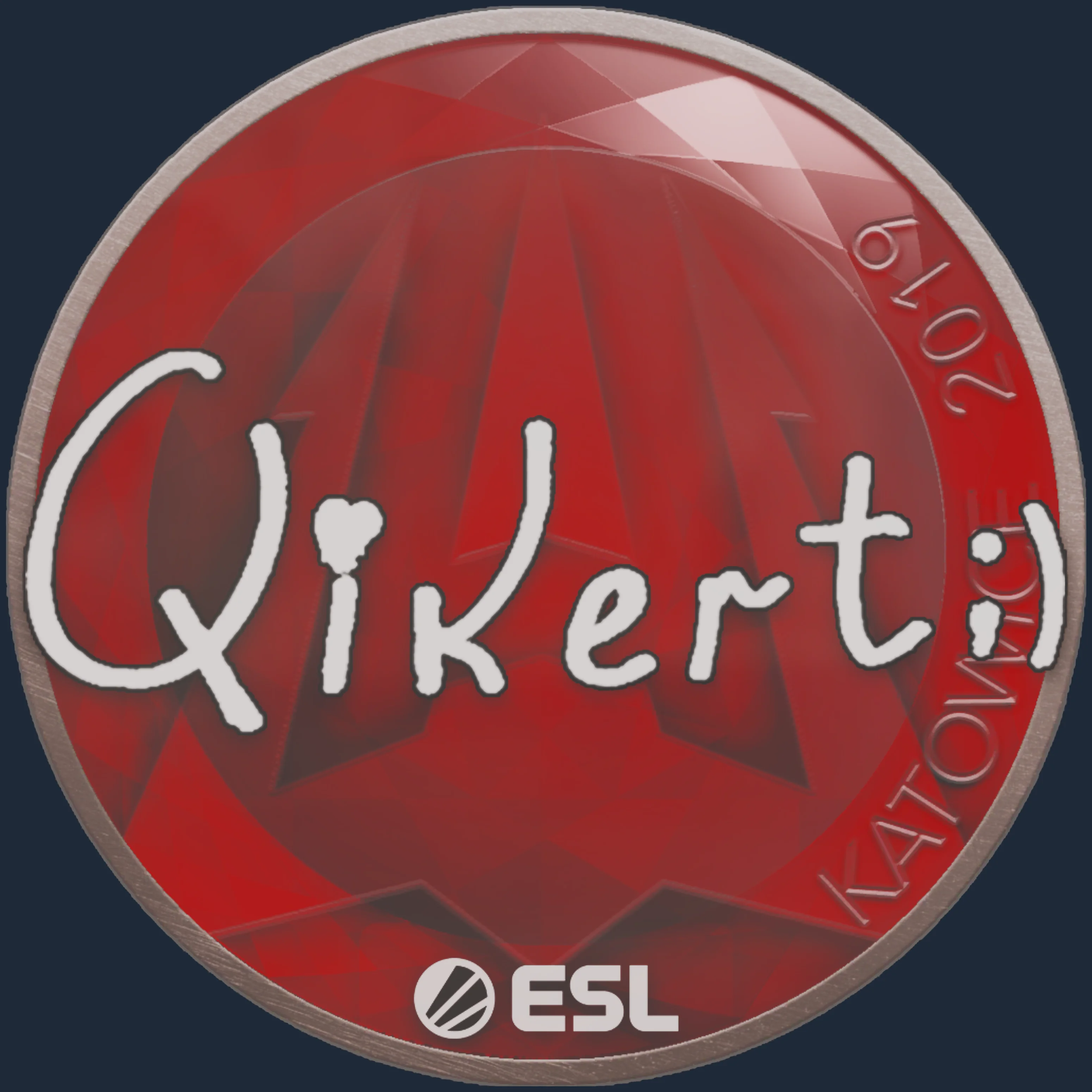 Sticker | qikert | Katowice 2019 Image