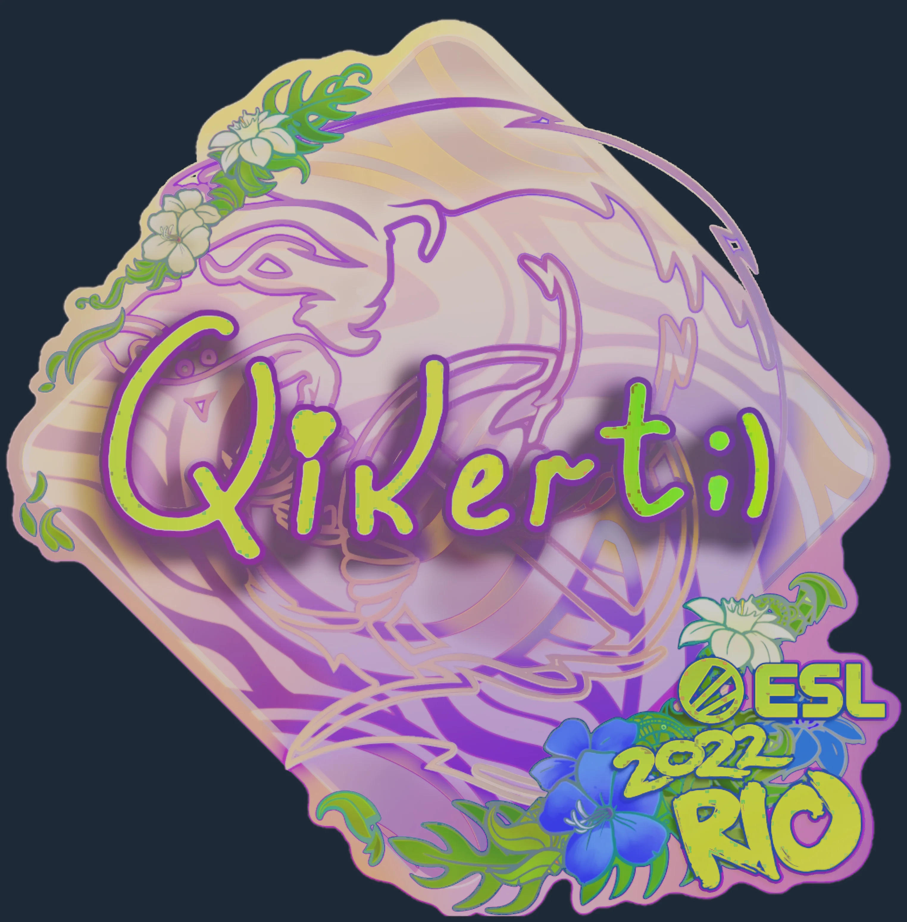 Sticker | qikert (Holo) | Rio 2022 Image