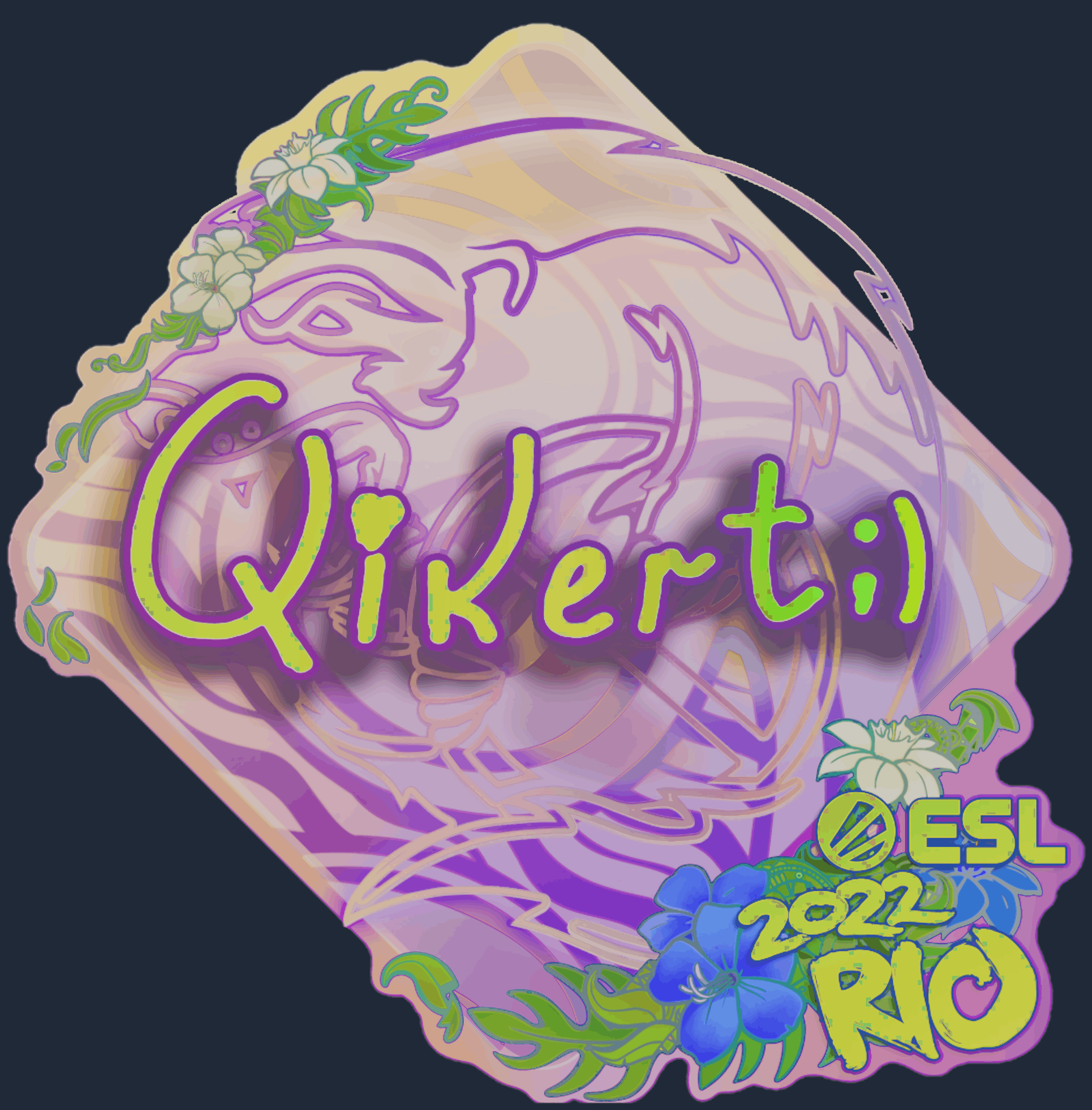 Sticker | qikert (Holo) | Rio 2022 Image