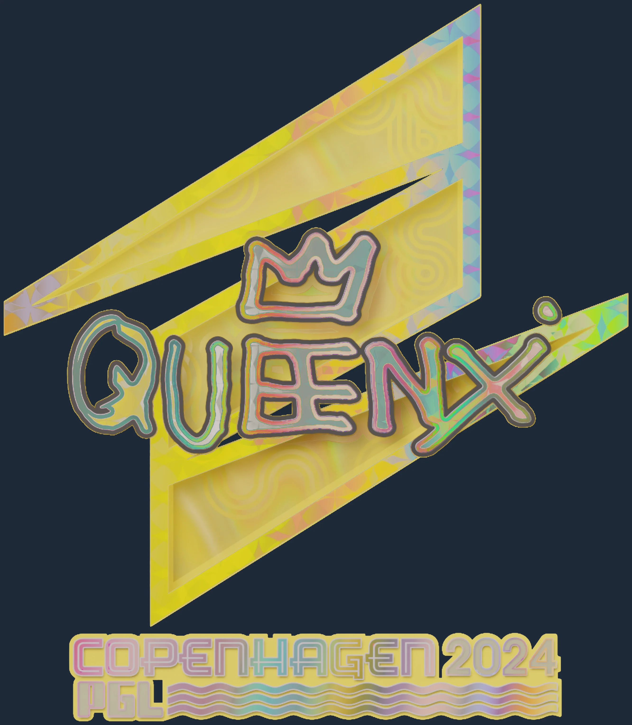 Sticker | Queenix (Holo) | Copenhagen 2024 Image
