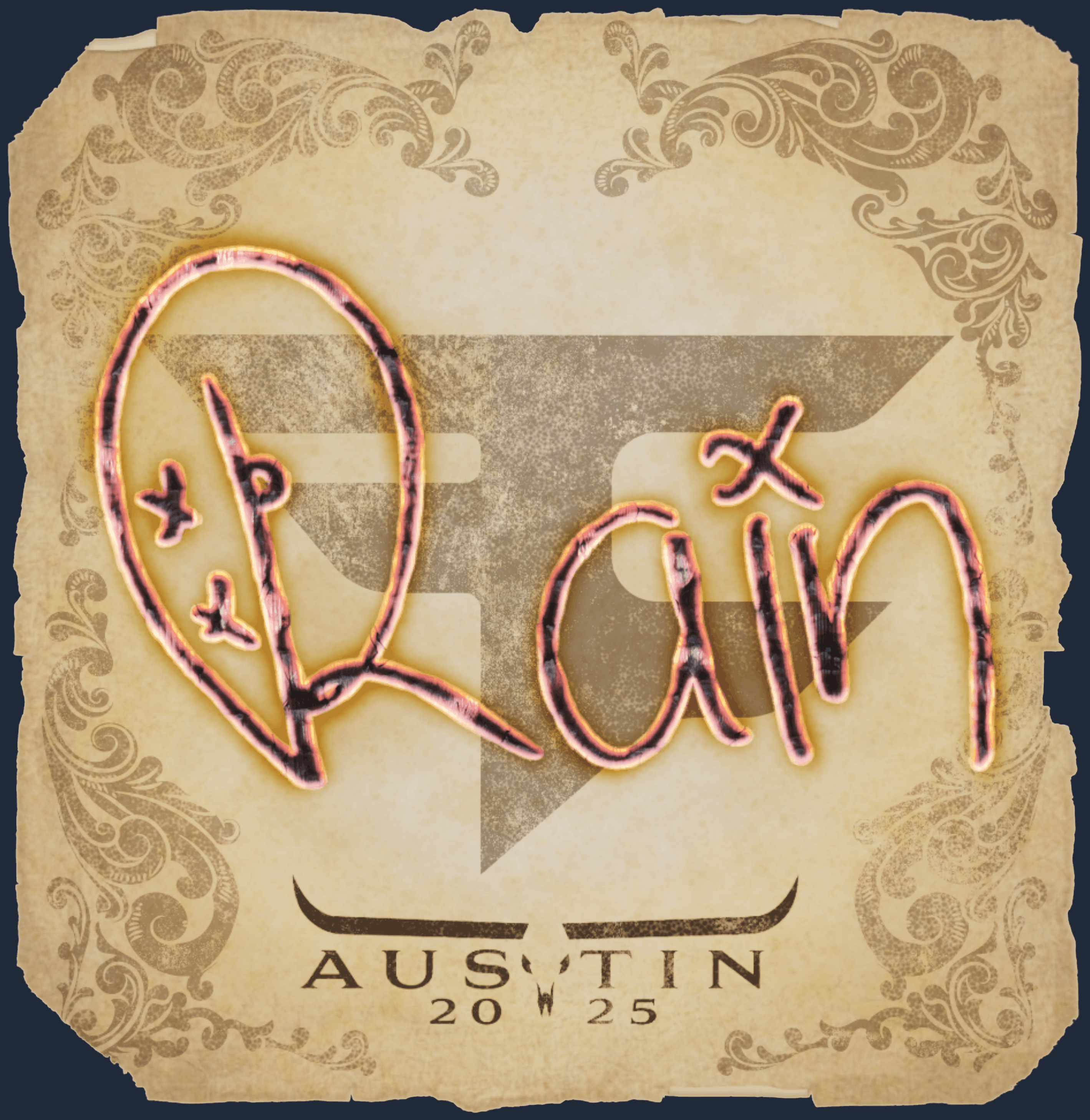 Sticker | rain | Austin 2025 Image