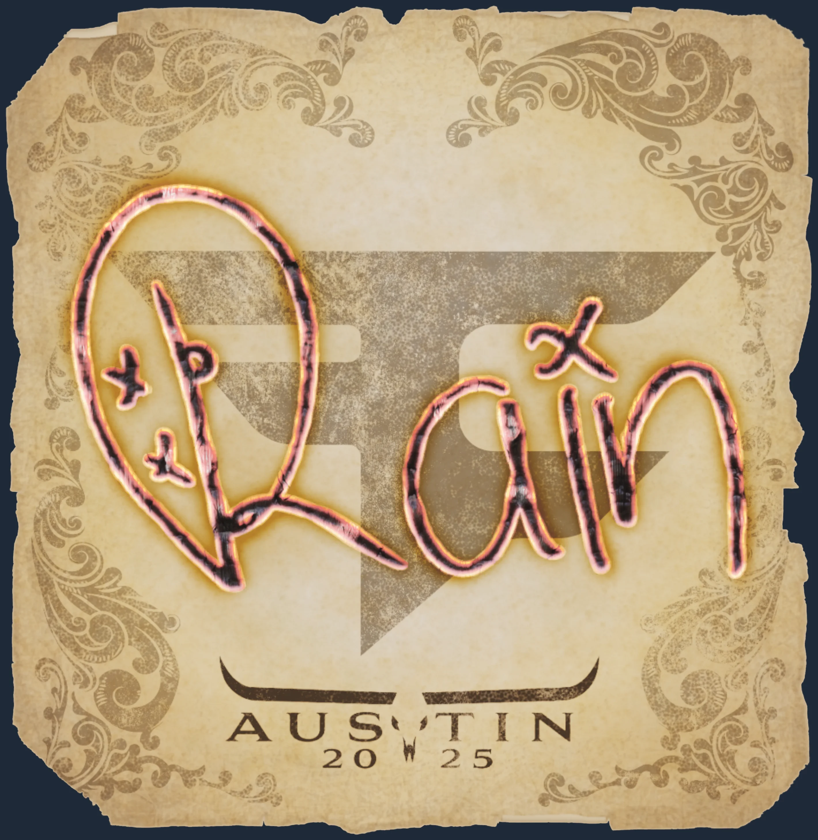 Sticker | rain | Austin 2025 Image