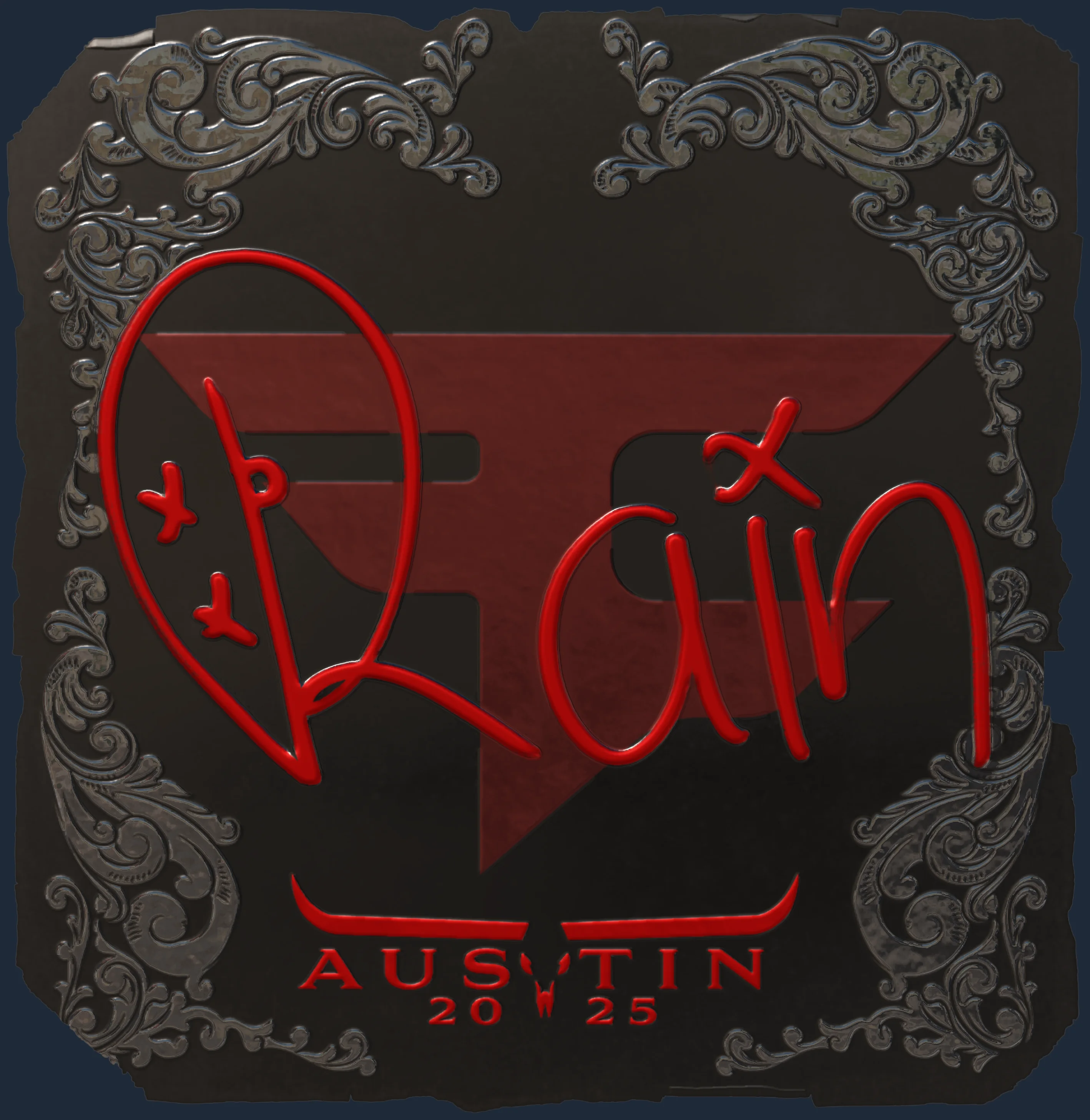 Sticker | rain (Foil) | Austin 2025 Image