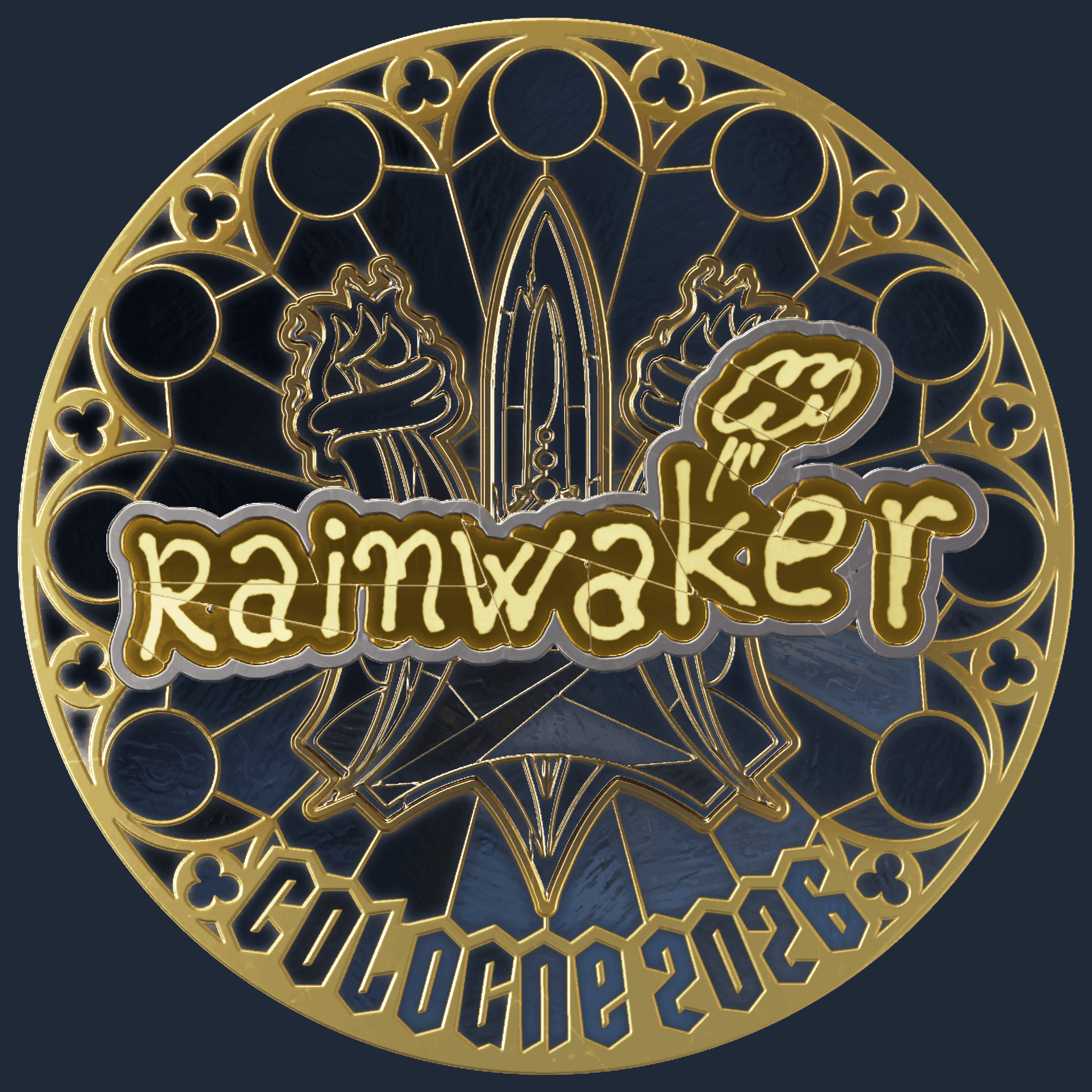 Sticker | Rainwaker (Gold) | Cologne 2026 Image