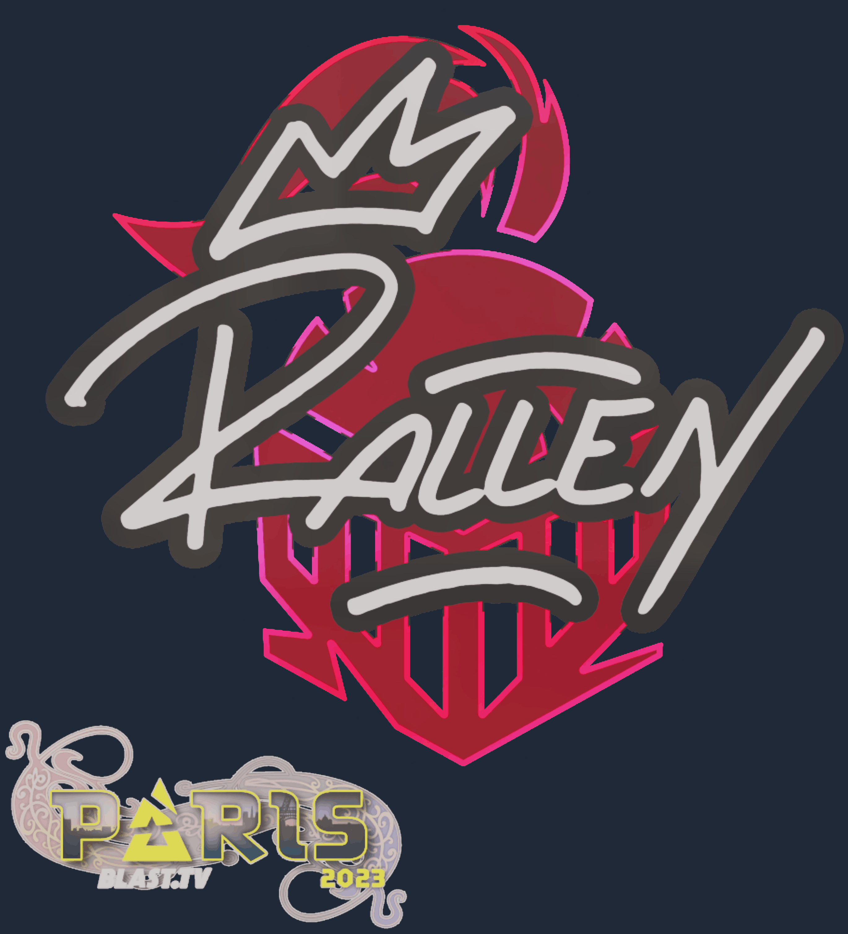 Sticker | rallen | Paris 2023 Image