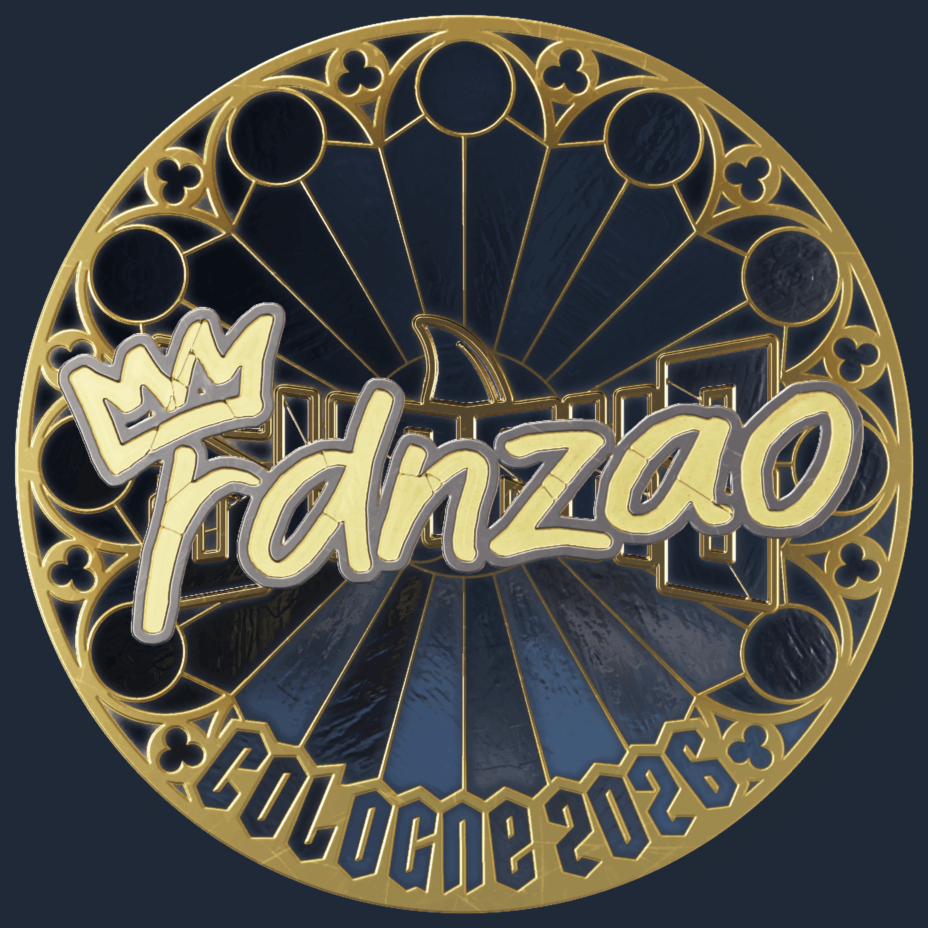Sticker | rdnzao (Gold) | Cologne 2026 Image