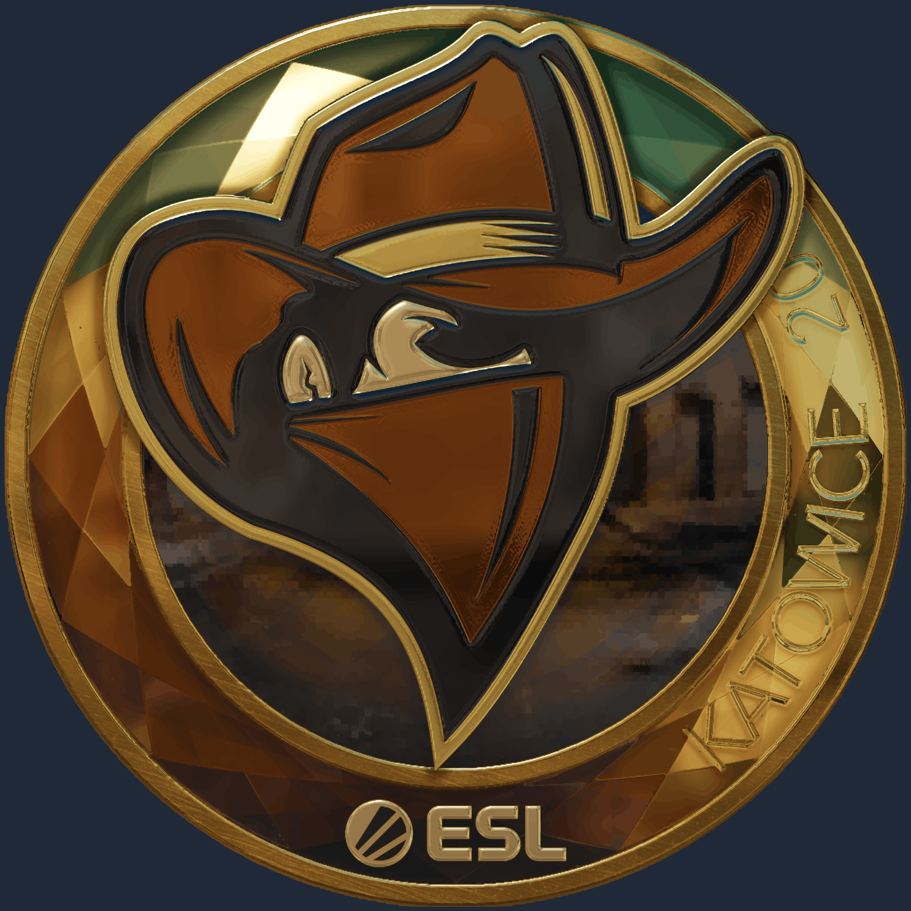 Sticker | Renegades (Gold) | Katowice 2019 Image