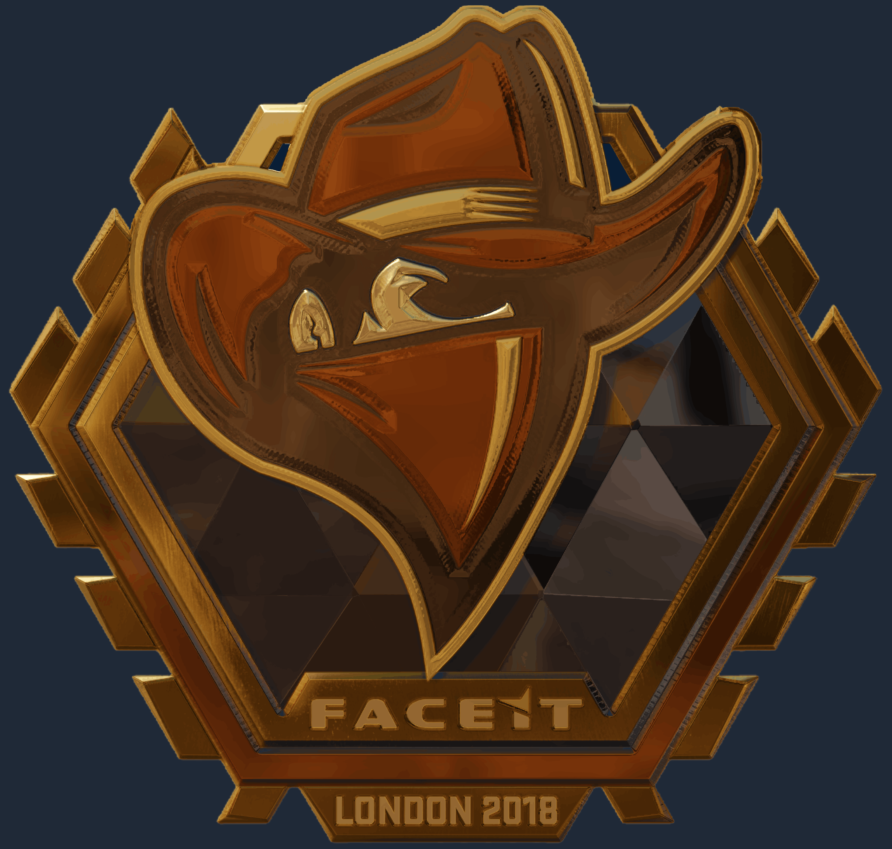 Sticker | Renegades (Gold) | London 2018 Image