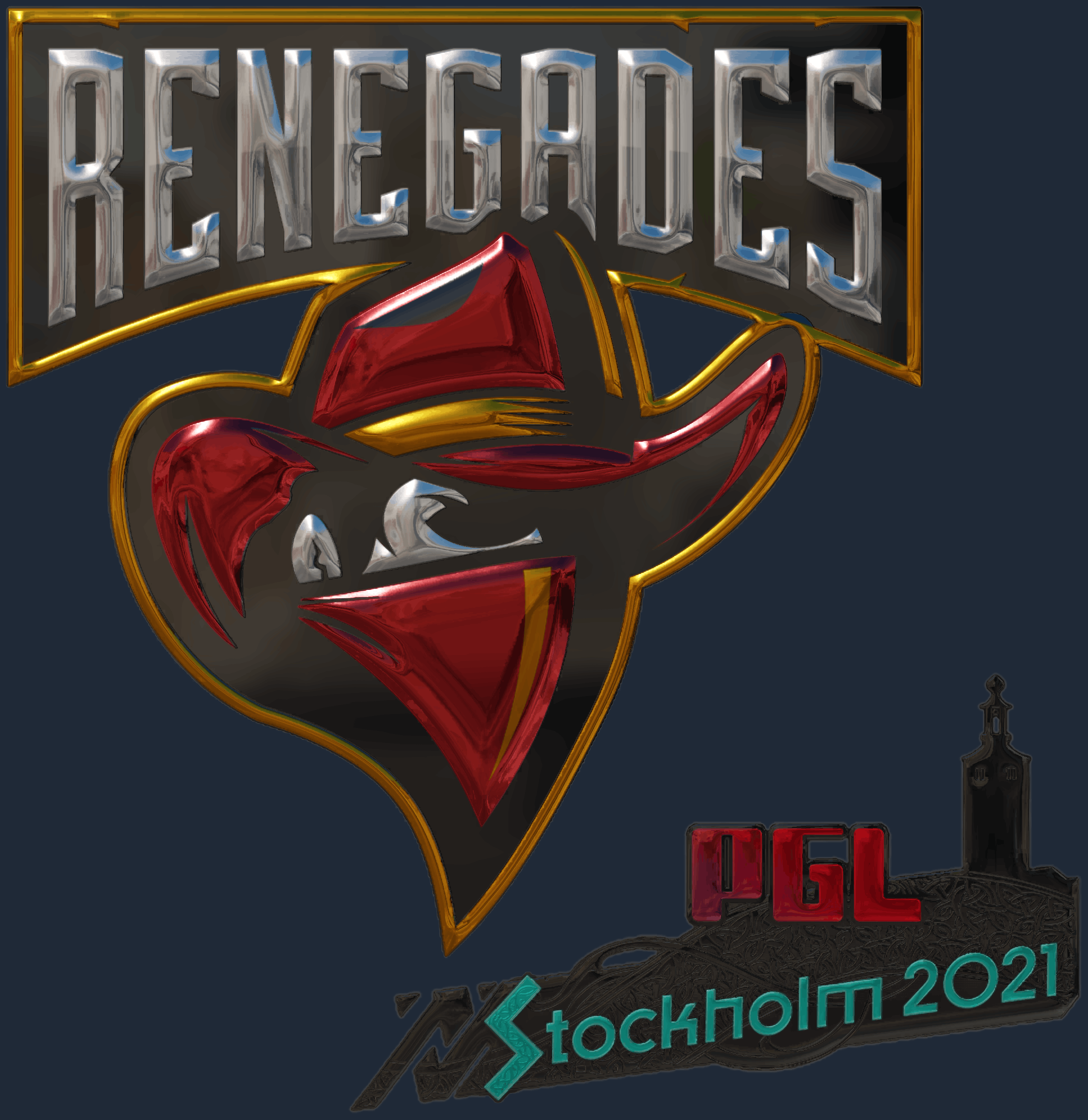 Sticker | Renegades (Foil) | Stockholm 2021 Screenshot