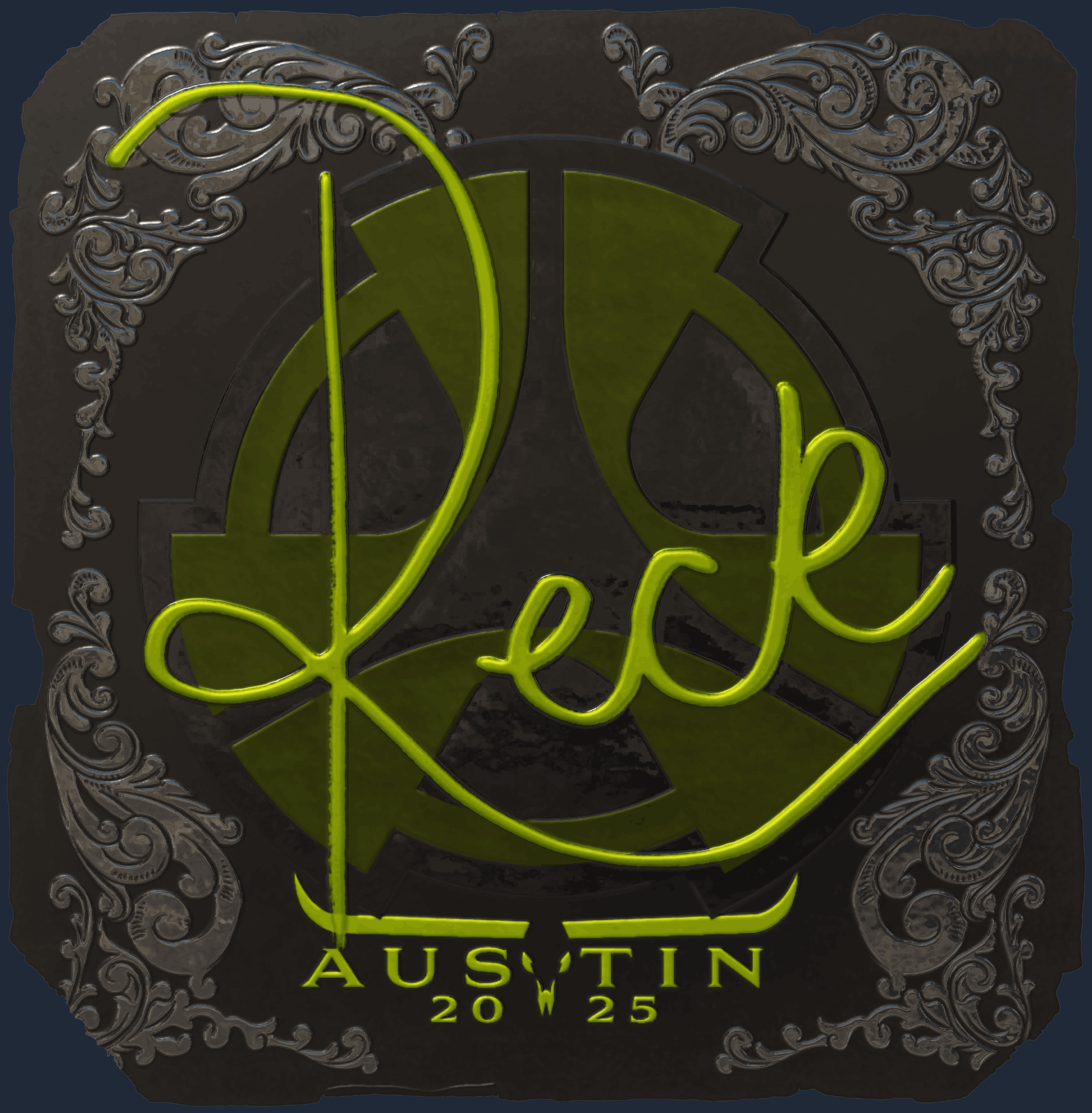 Sticker | reck (Foil) | Austin 2025 Image