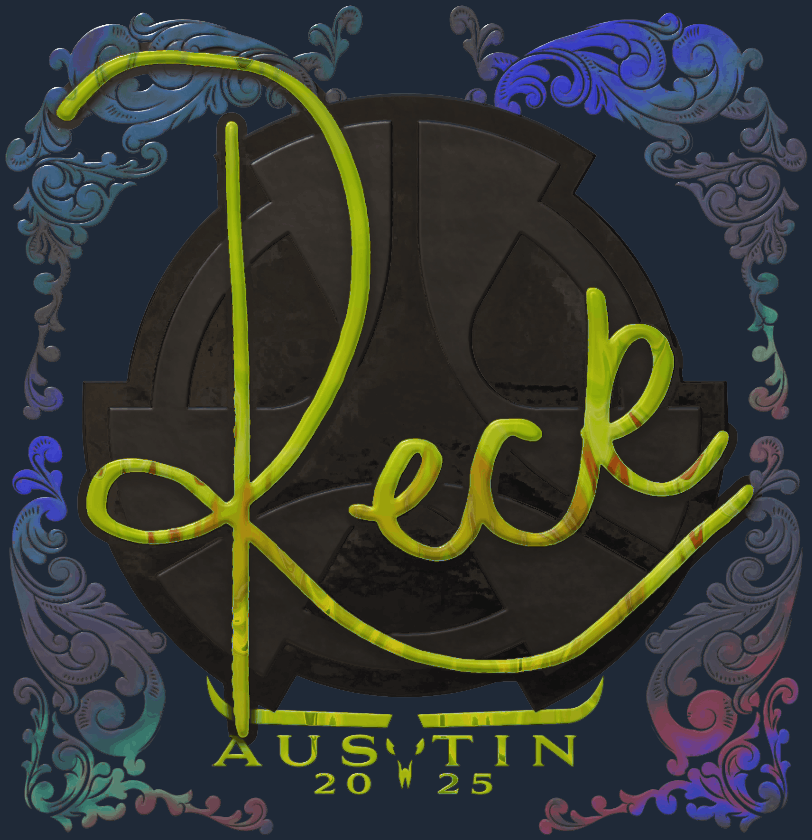 Sticker | reck (Holo) | Austin 2025 Image