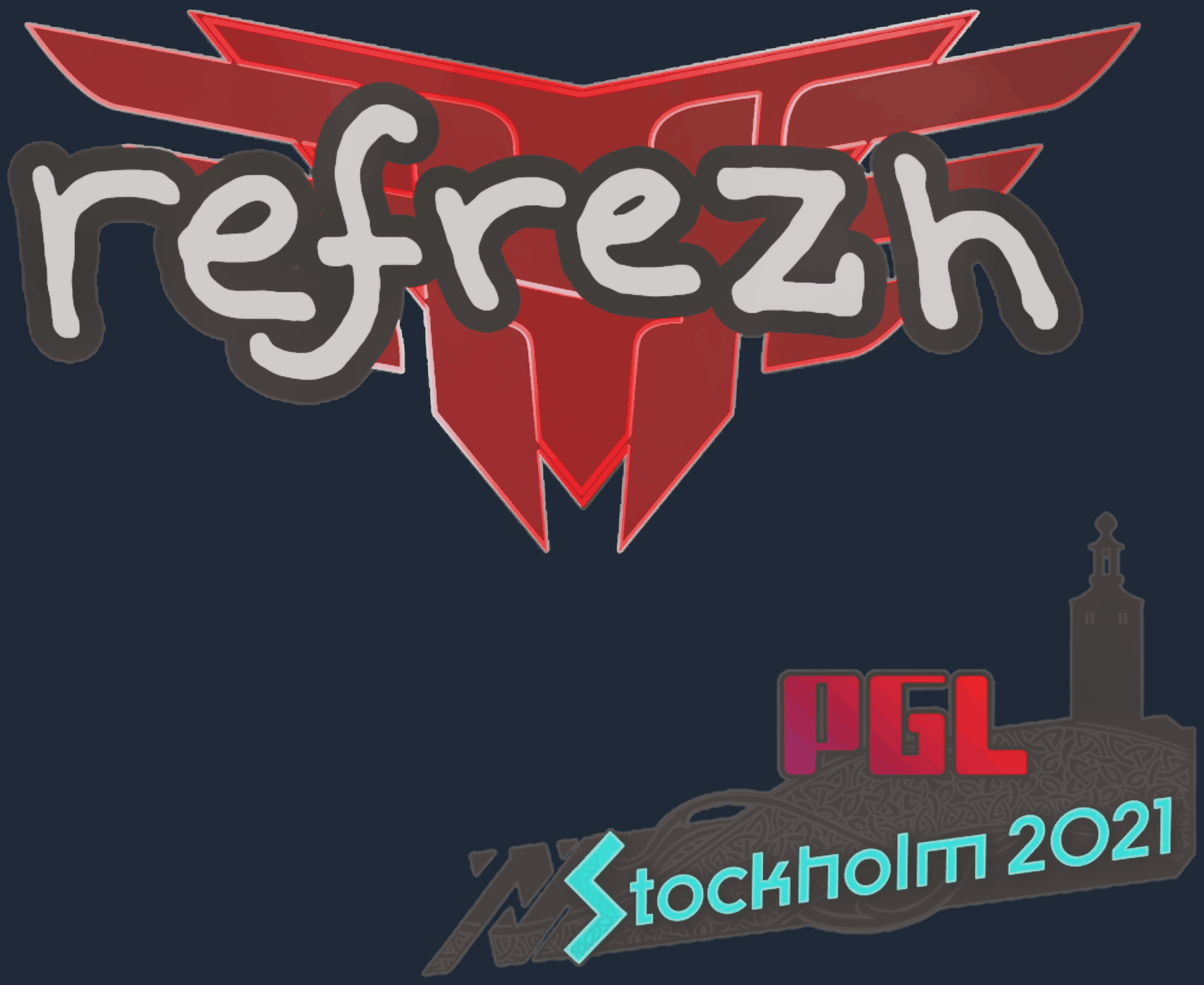 Sticker | refrezh | Stockholm 2021 Image
