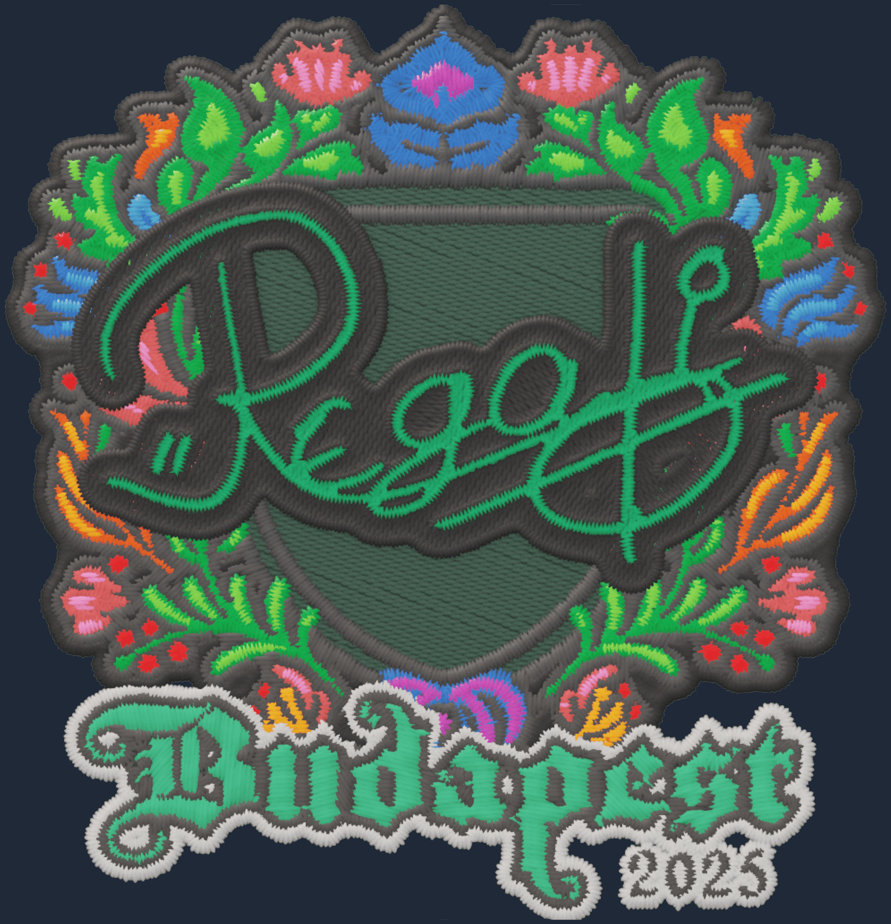 Sticker | regali (Embroidered) | Budapest 2025 Image