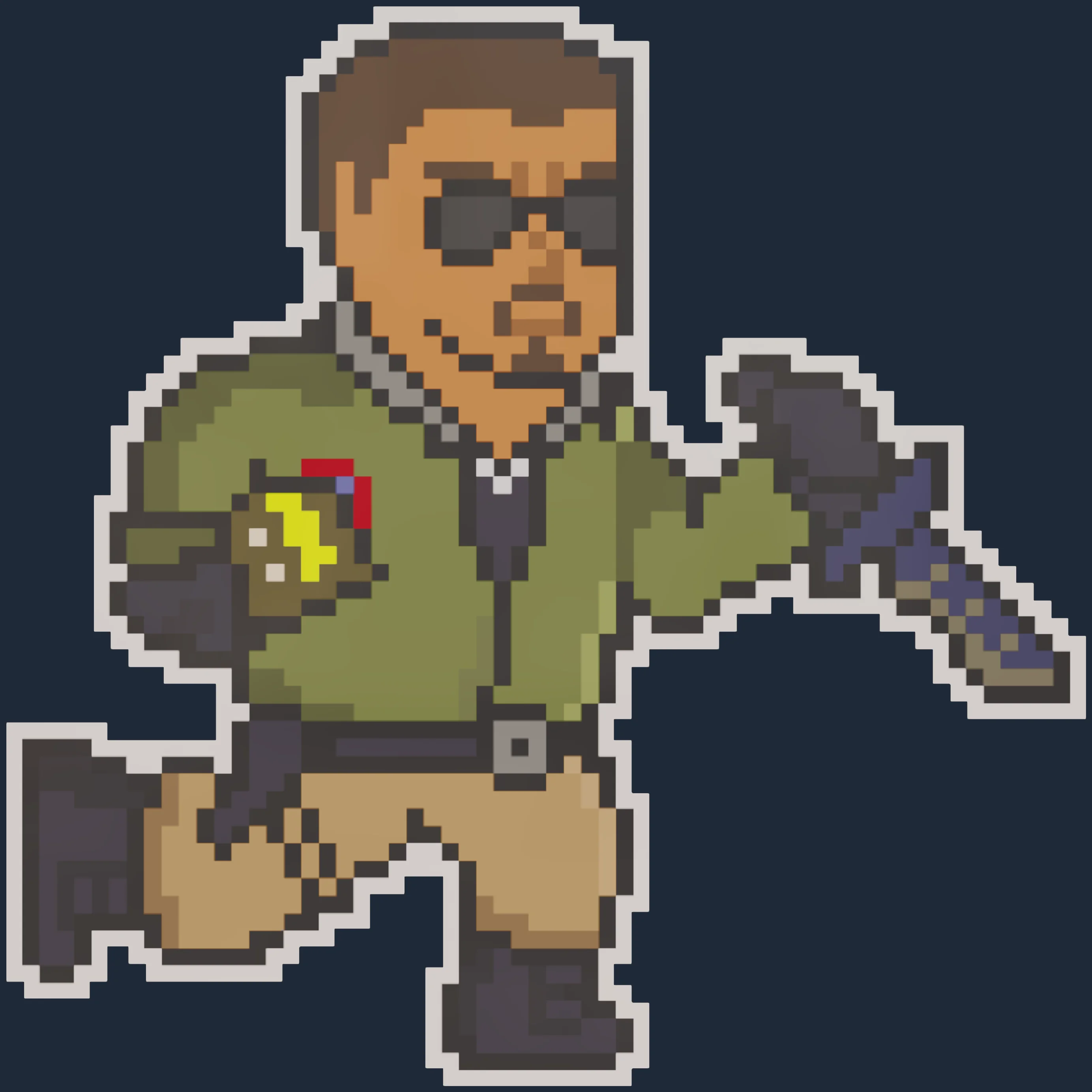 Sticker | Retro Leet Image