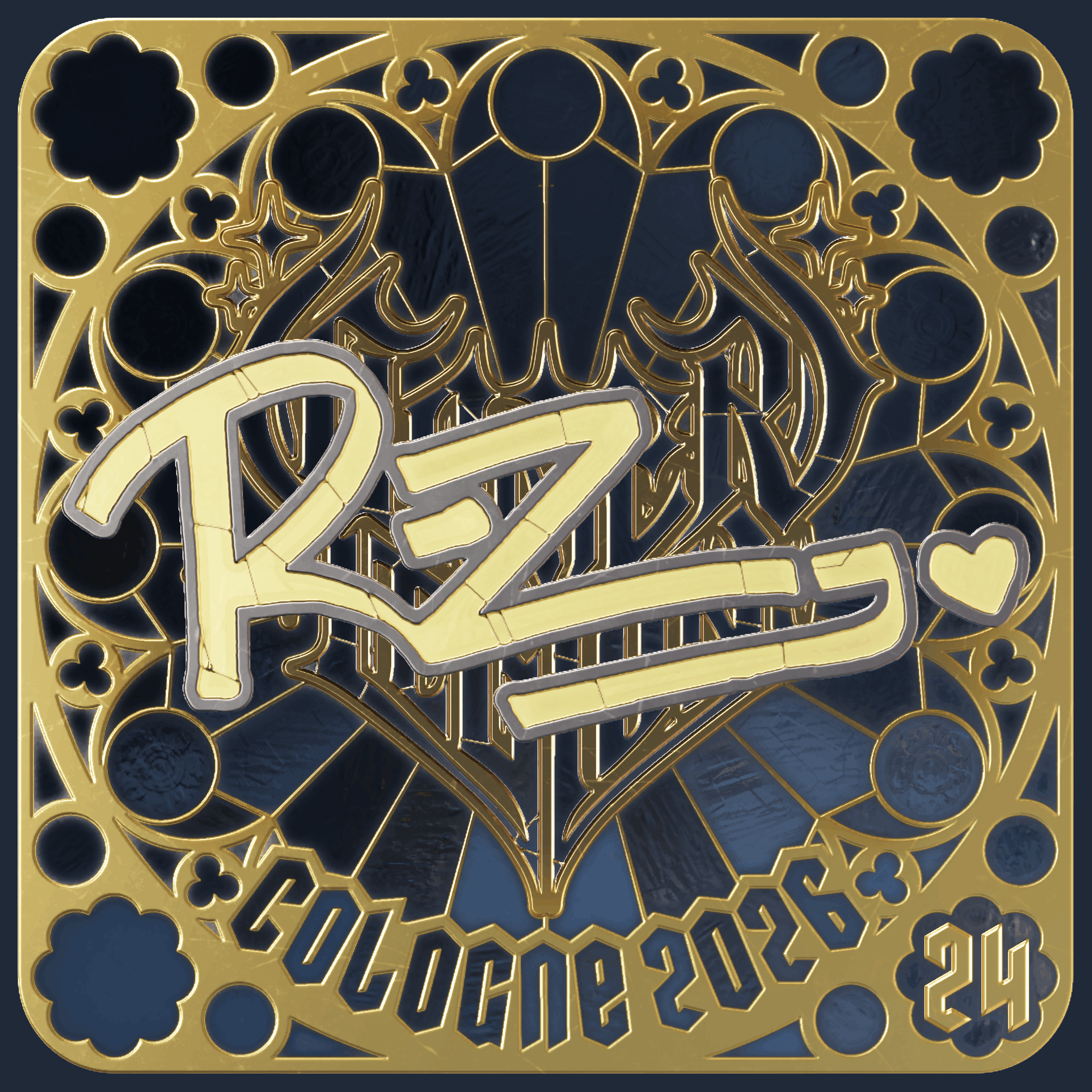 Sticker | REZ (Gold, Ranked) | Cologne 2026 Image