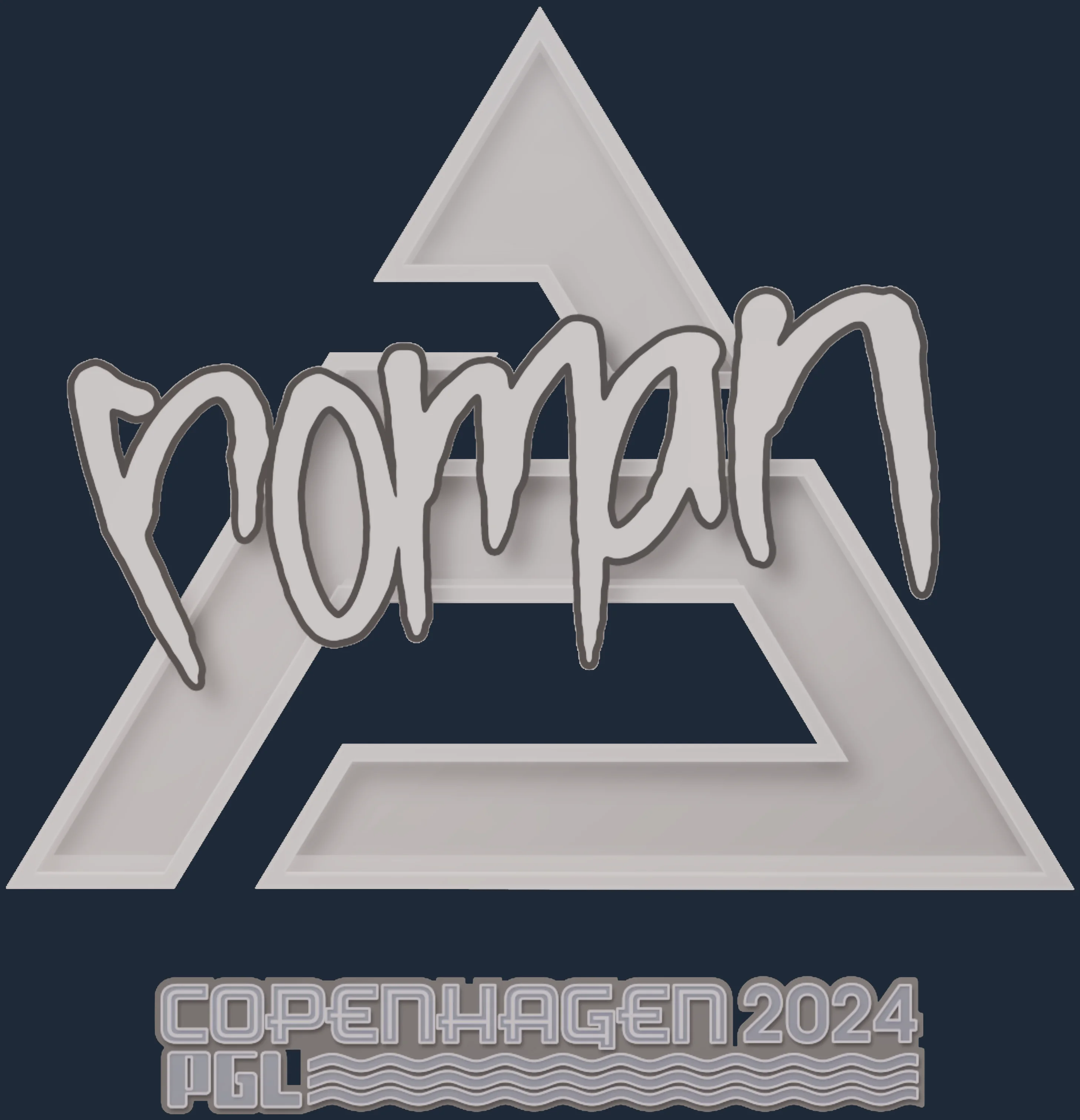 Sticker | roman | Copenhagen 2024 Image