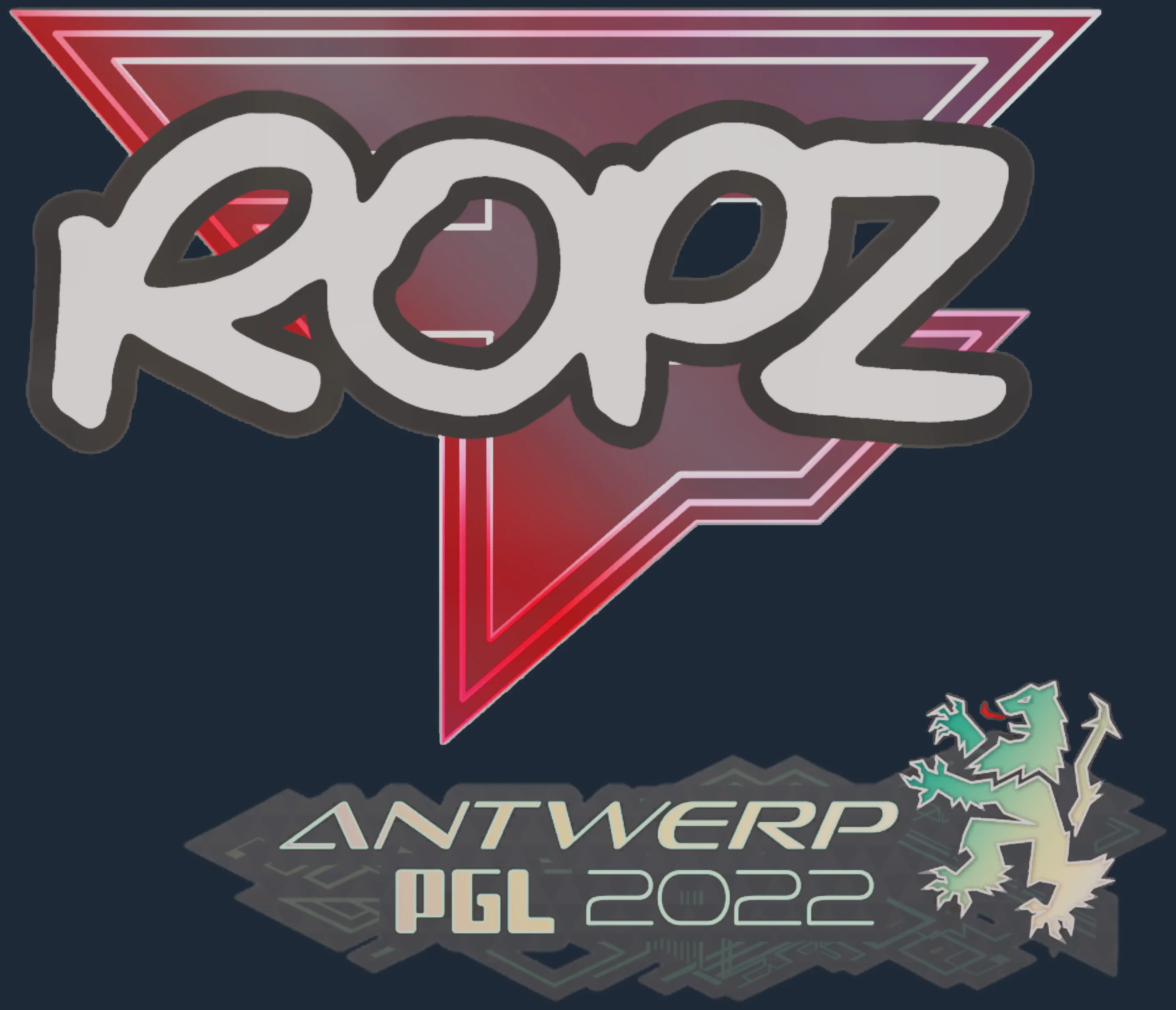 Sticker | ropz | Antwerp 2022 Image