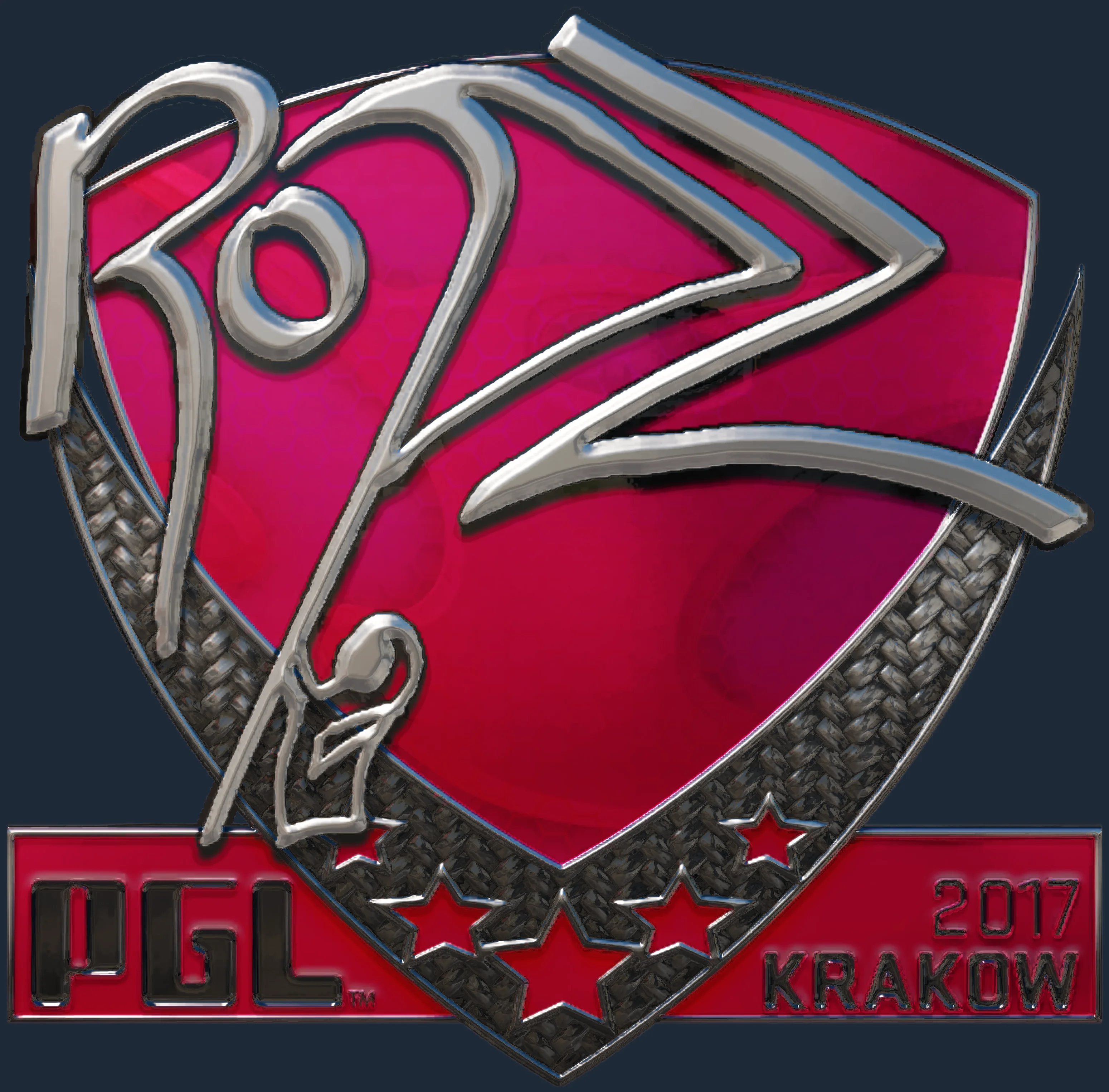 Sticker | ropz (Foil) | Krakow 2017 Image