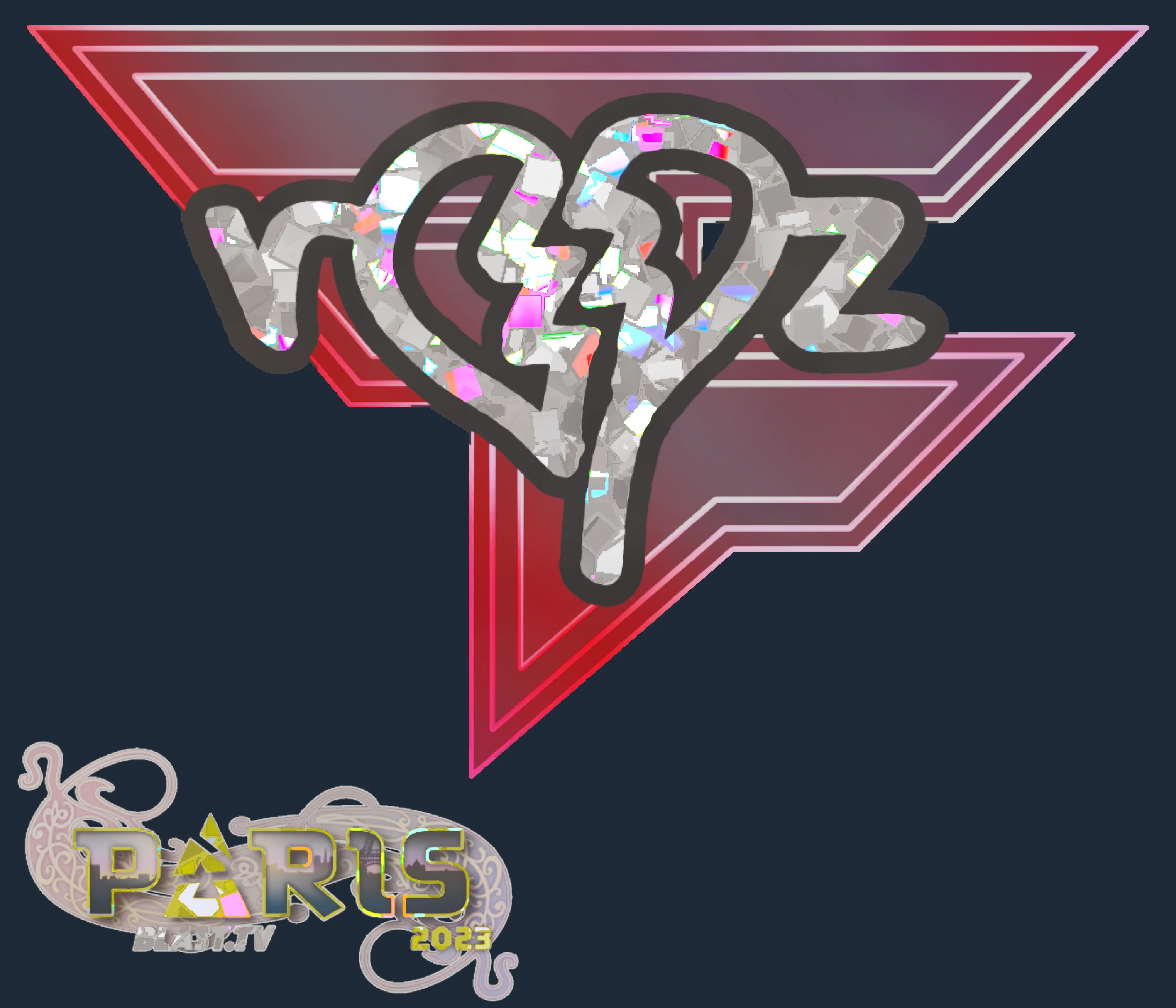 Sticker | ropz (Glitter) | Paris 2023 Image