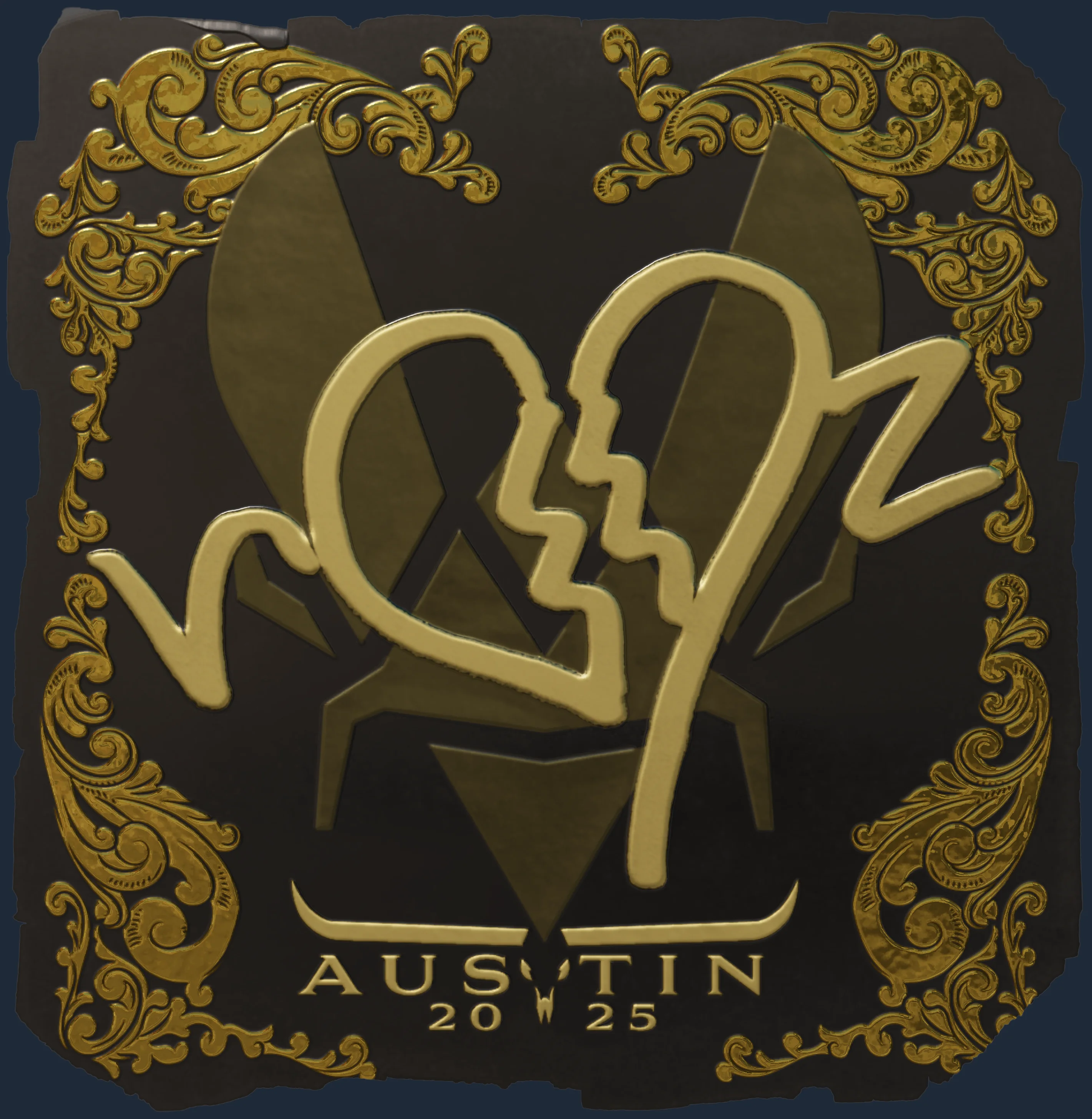 Sticker | ropz (Gold) | Austin 2025 Image