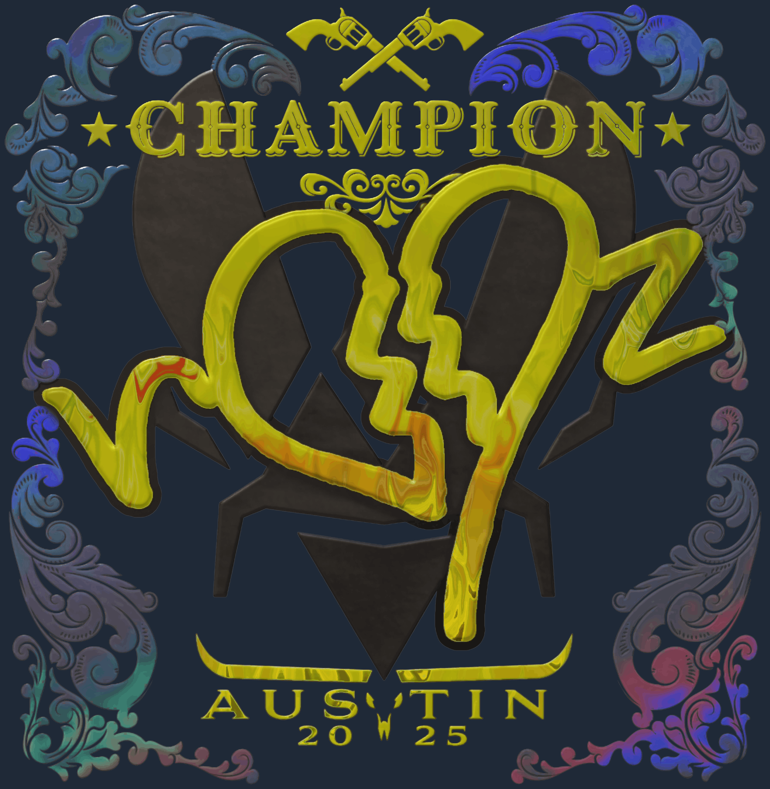 Sticker | ropz (Holo, Champion) | Austin 2025 Image