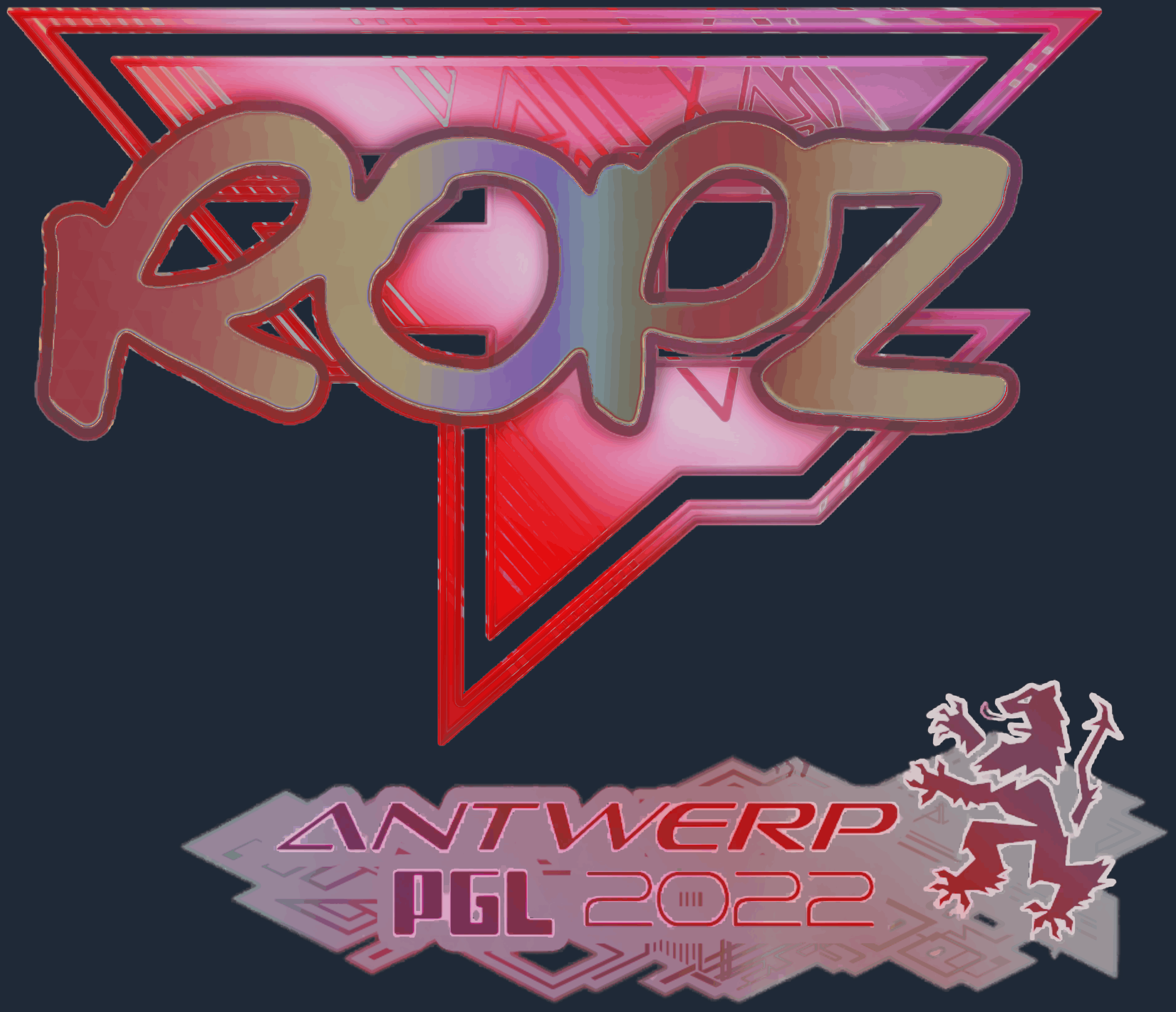 Sticker | ropz (Holo) | Antwerp 2022 Screenshot