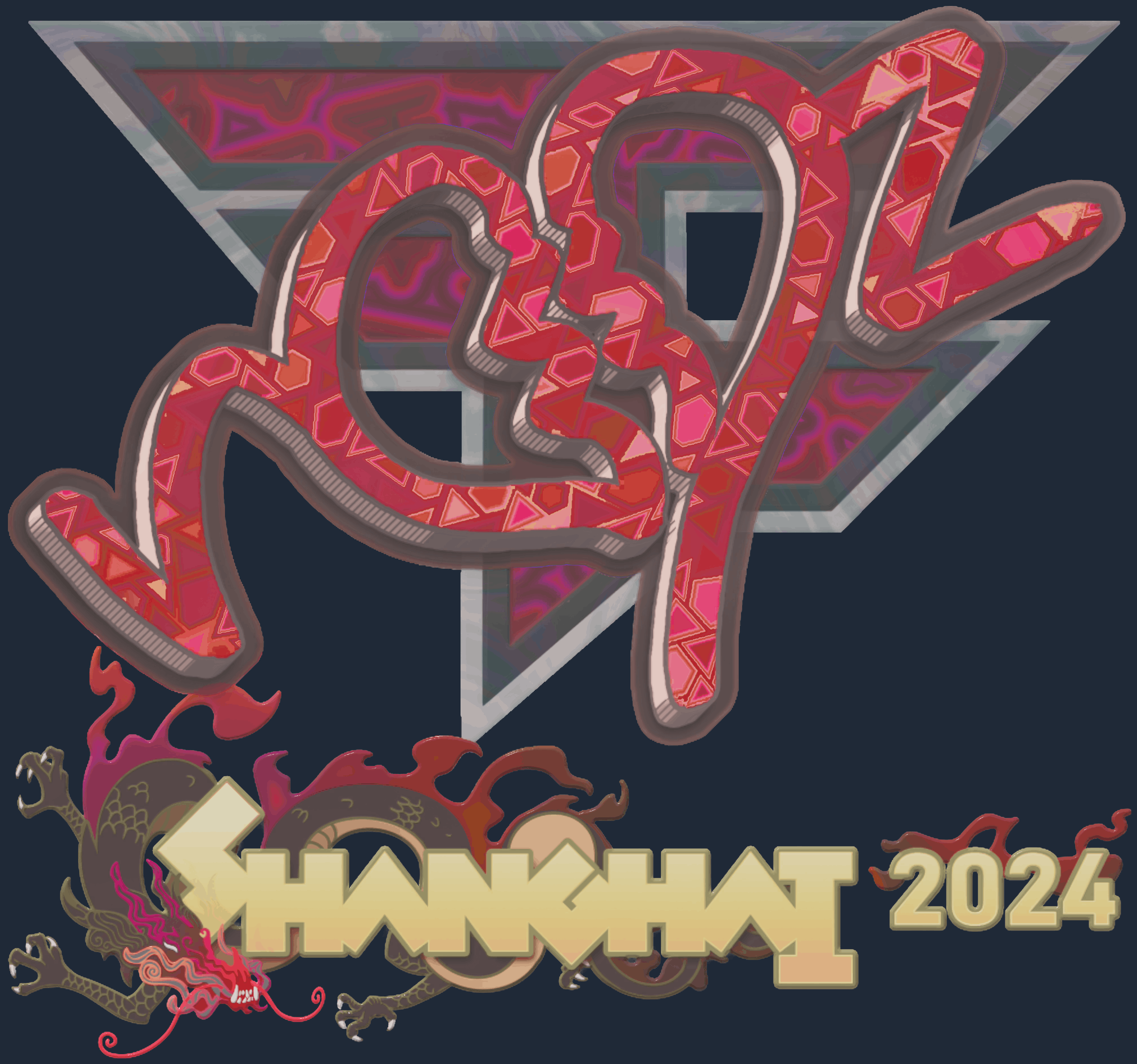 Sticker | ropz (Holo) | Shanghai 2024 Image