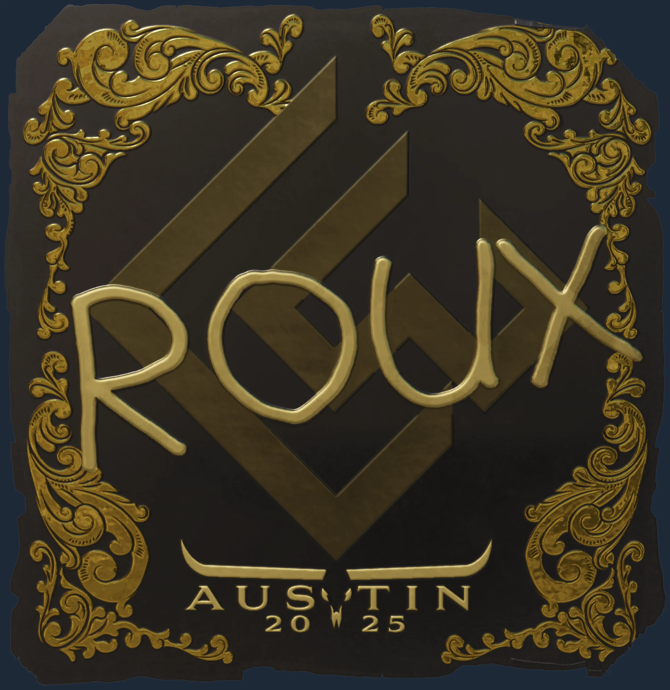 Sticker | ROUX (Gold) | Austin 2025 Image