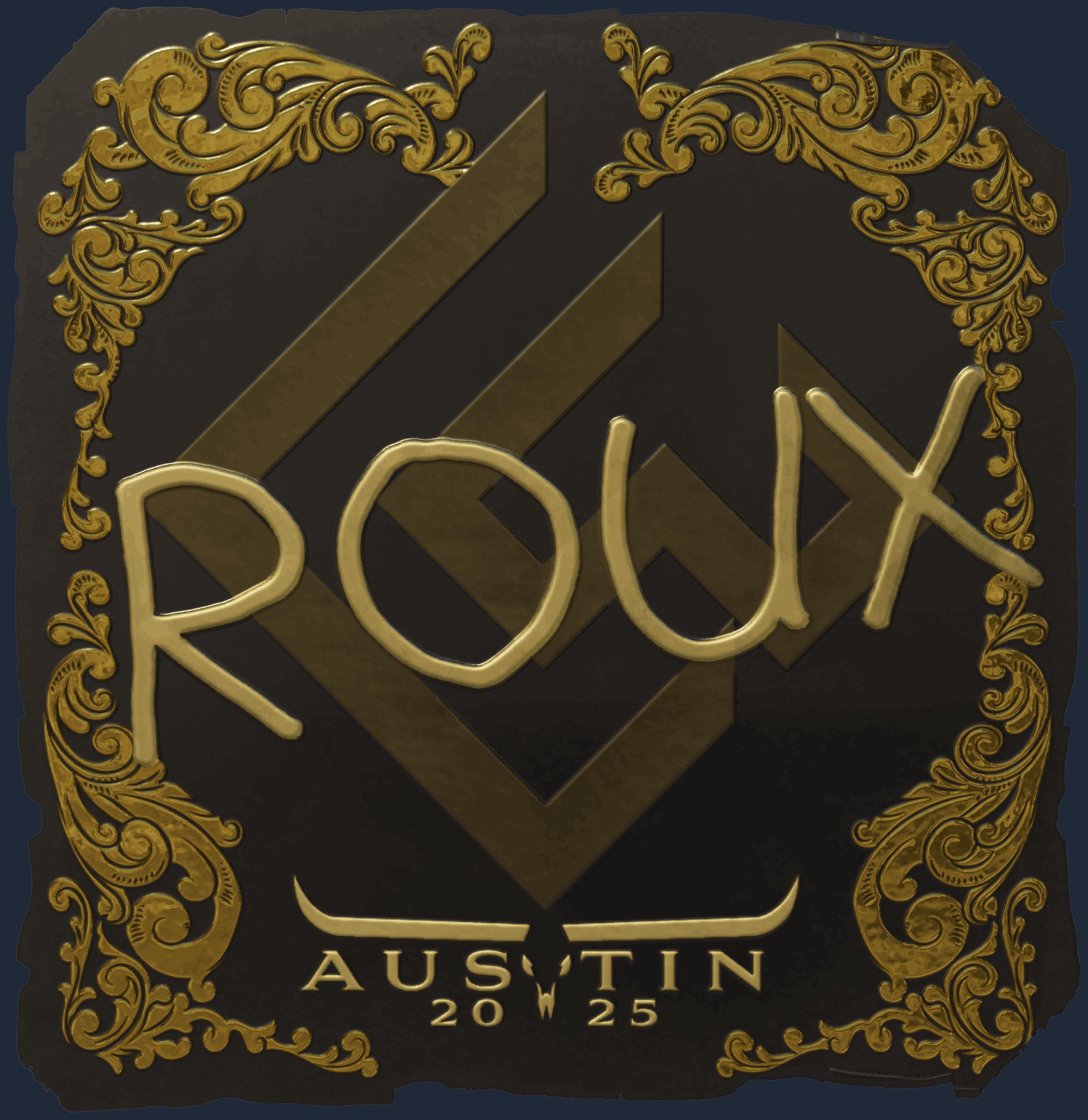 Sticker | ROUX (Gold) | Austin 2025 Image