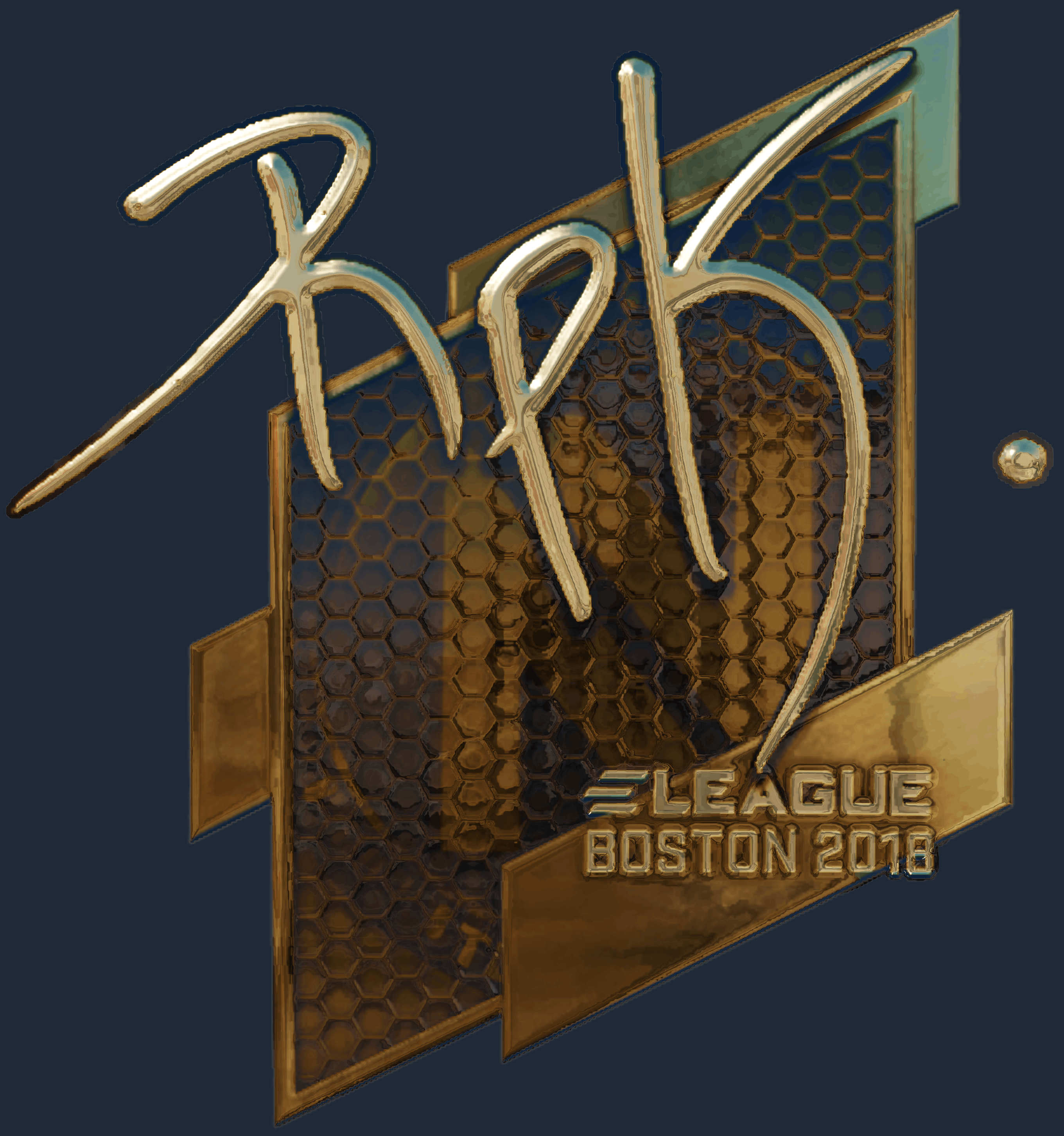 Sticker | RpK (Gold) | Boston 2018 Image